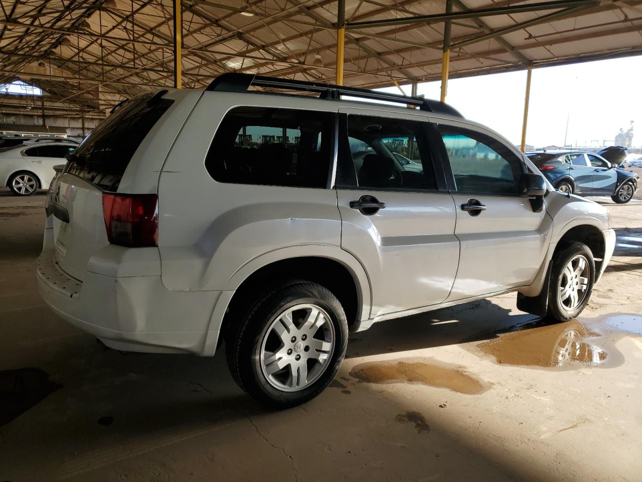 2007 Mitsubishi Endeavor Ls Белый vin: 4A4MM21S97E060303