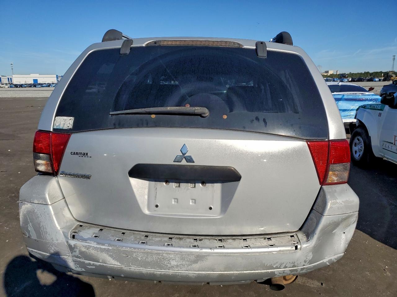 2007 Mitsubishi Endeavor Ls Silver vin: 4A4MM21S97E060656