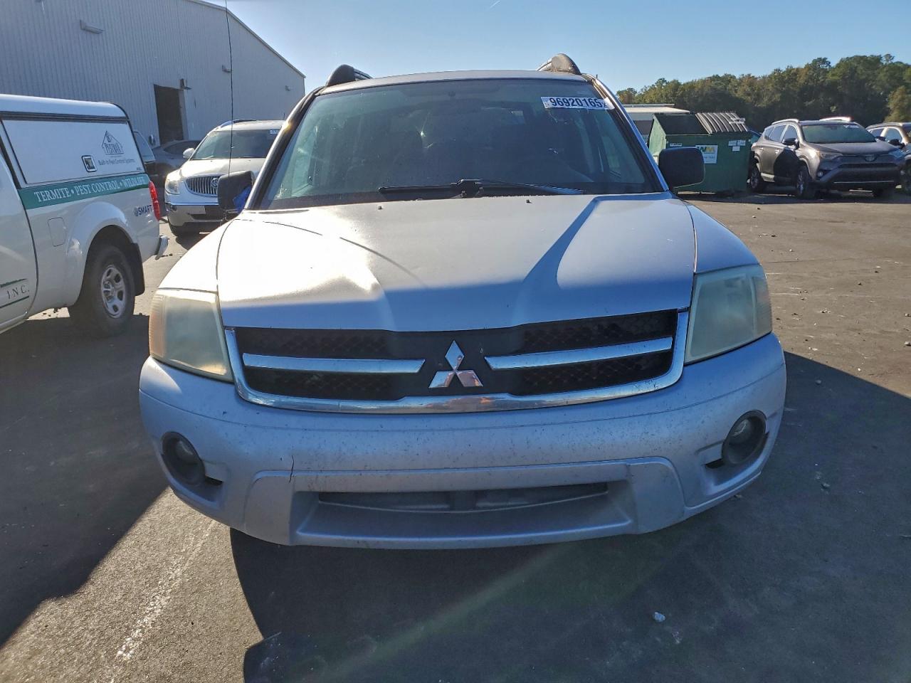 2007 Mitsubishi Endeavor Ls Silver vin: 4A4MM21S97E060656