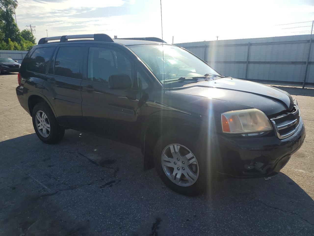 2007 Mitsubishi Endeavor Ls Black vin: 4A4MM21SX7E051982