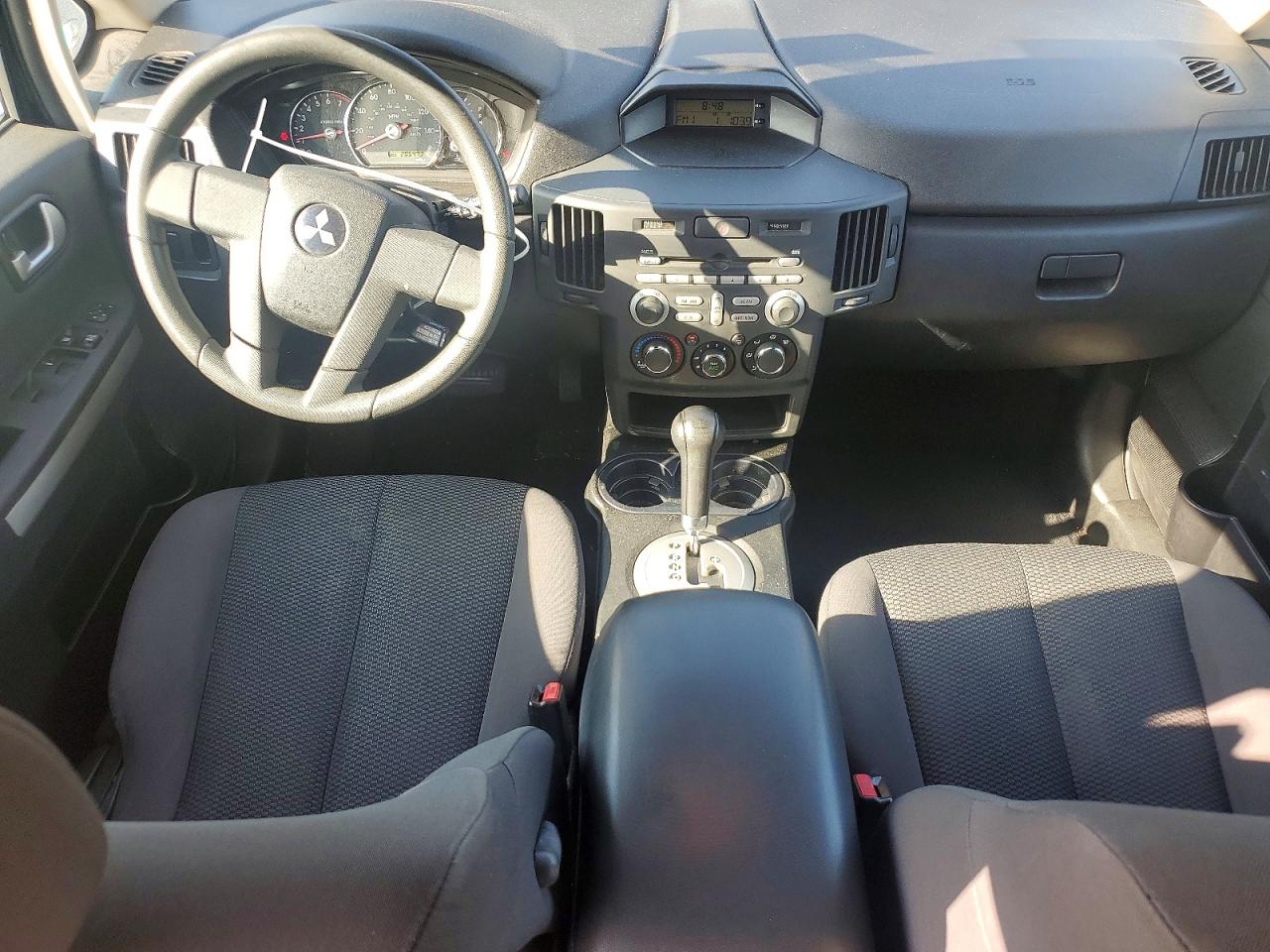 2007 Mitsubishi Endeavor Ls Black vin: 4A4MM21SX7E051982