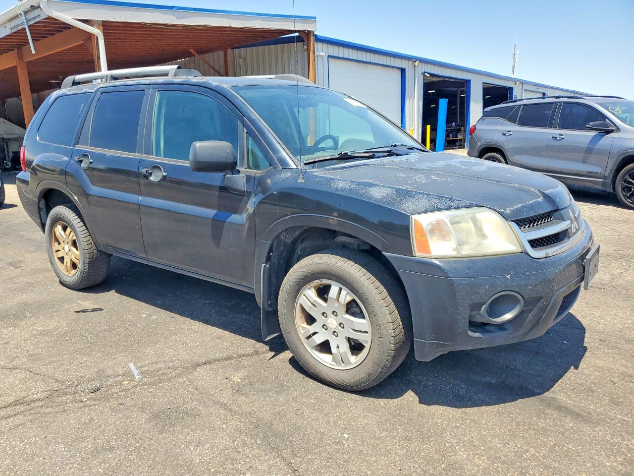 2008 Mitsubishi Endeavor Ls Black vin: 4A4MM21SX8E010284