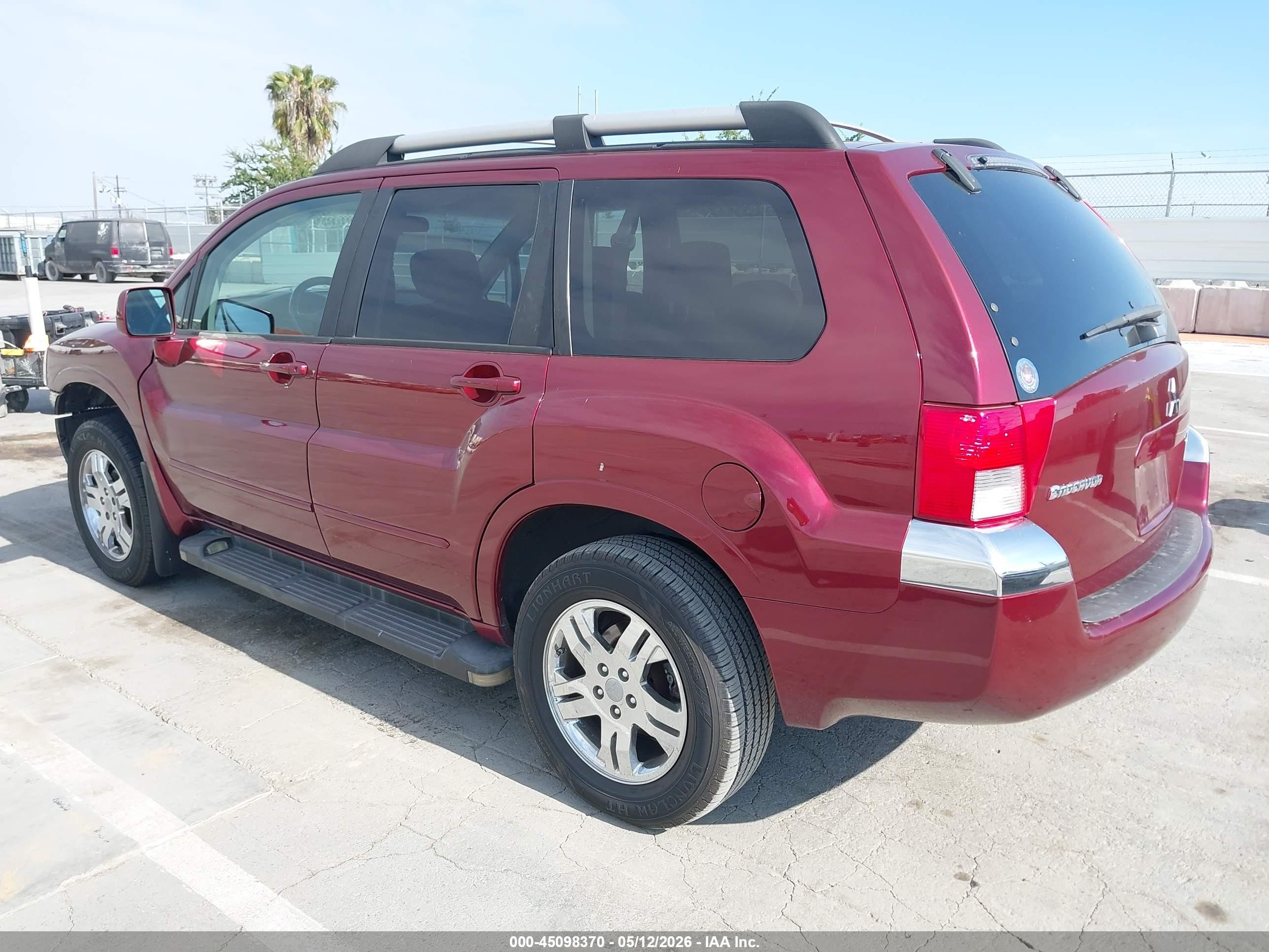 2005 Mitsubishi Endeavor Xls Burgundy vin: 4A4MM31S05E002017