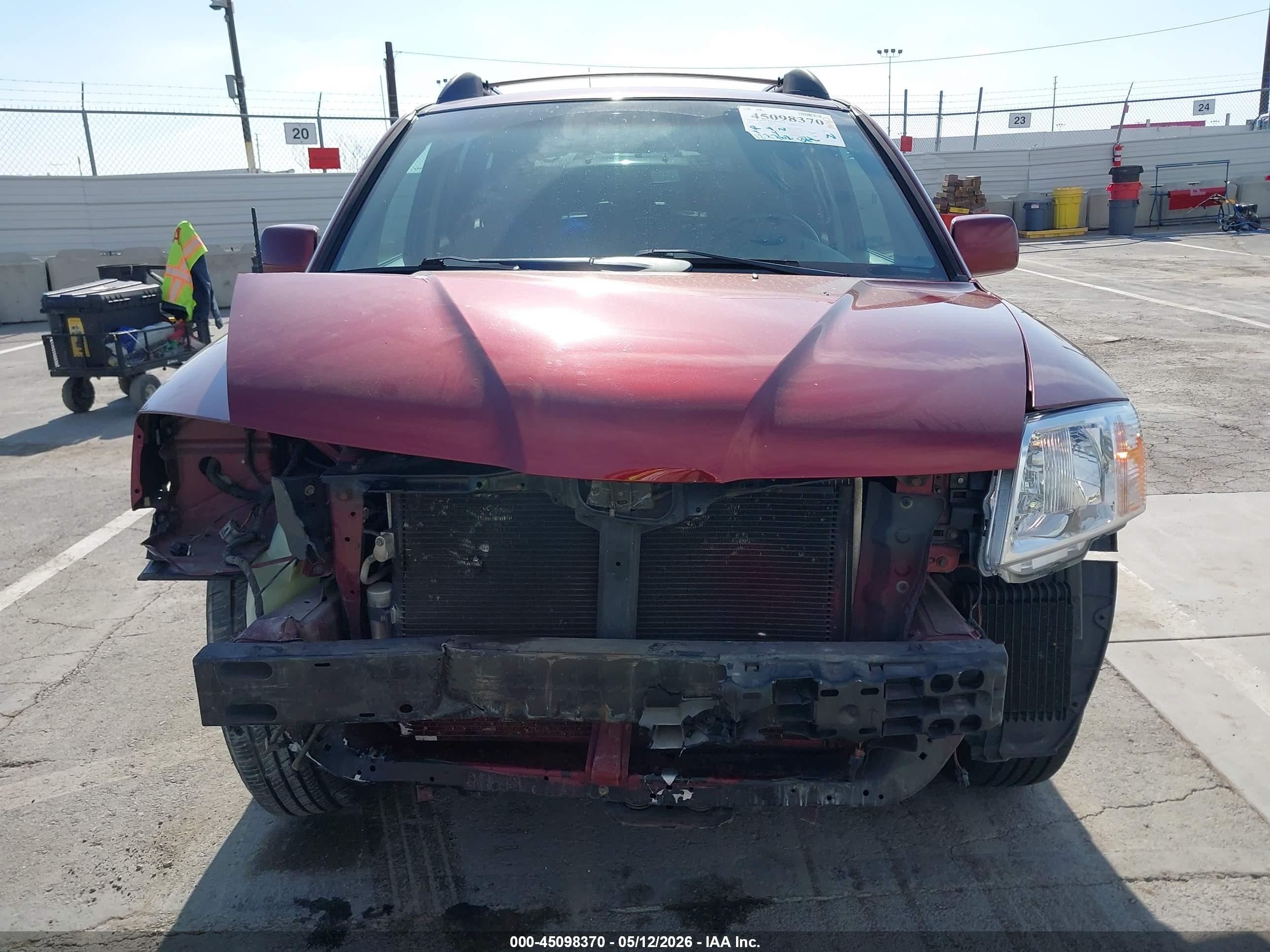 2005 Mitsubishi Endeavor Xls Burgundy vin: 4A4MM31S05E002017