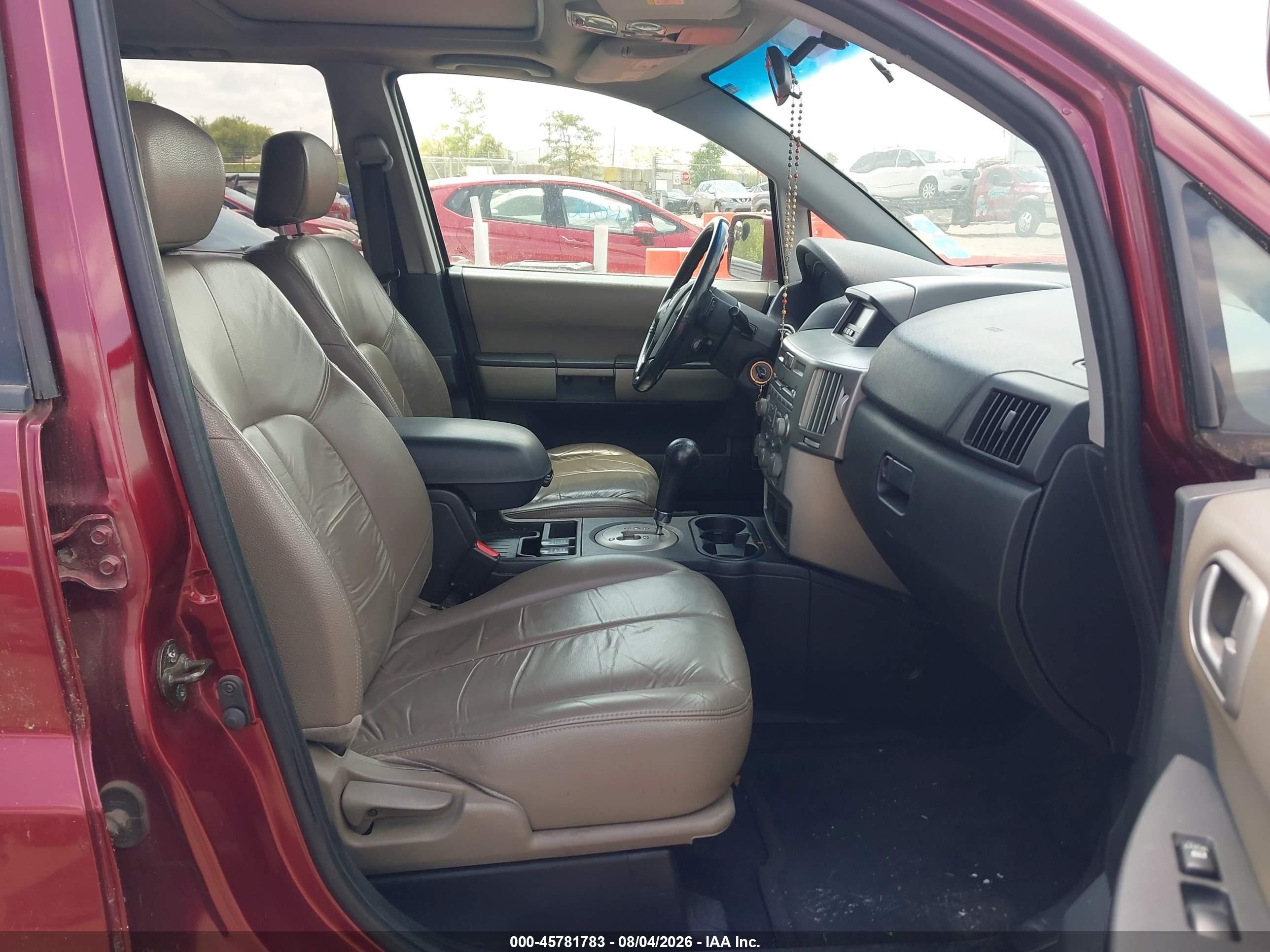 2004 Mitsubishi Endeavor Xls Red vin: 4A4MM31S24E012935