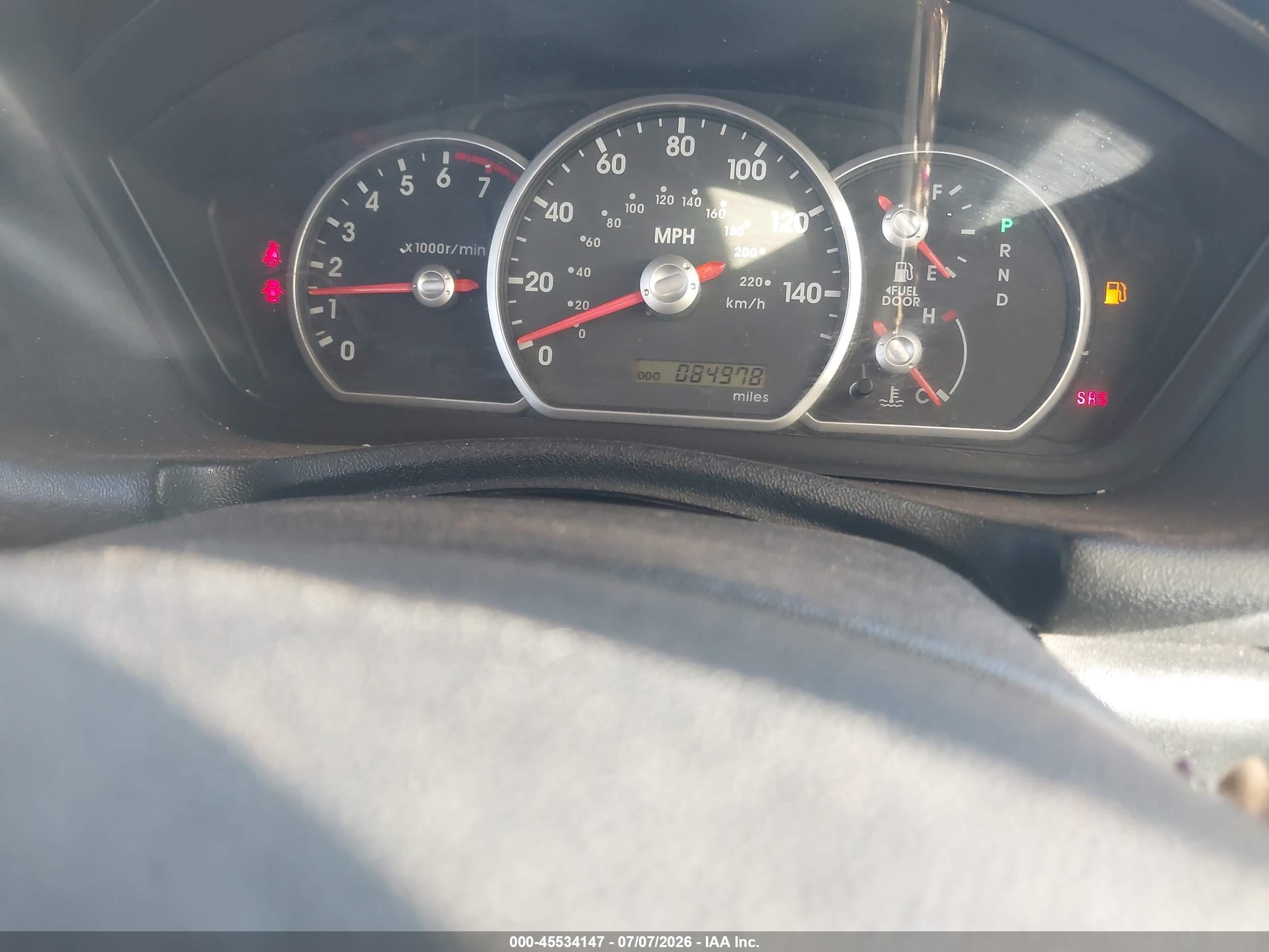 2004 Mitsubishi Endeavor Xls Burgundy vin: 4A4MM31S34E003967