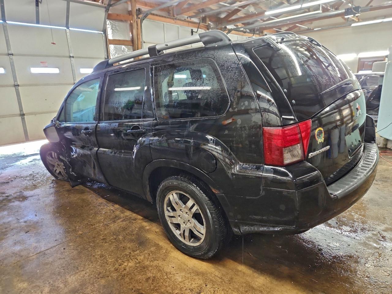 2007 Mitsubishi Endeavor Se Черный vin: 4A4MM31S37E076776