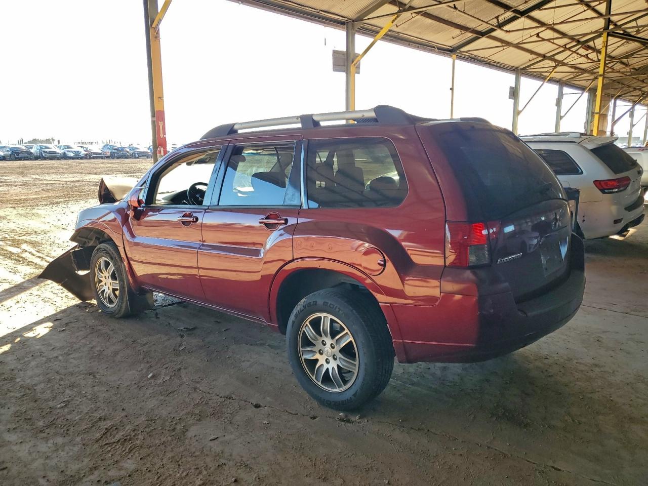 2007 Mitsubishi Endeavor Se Burgundy vin: 4A4MM31S57E053726