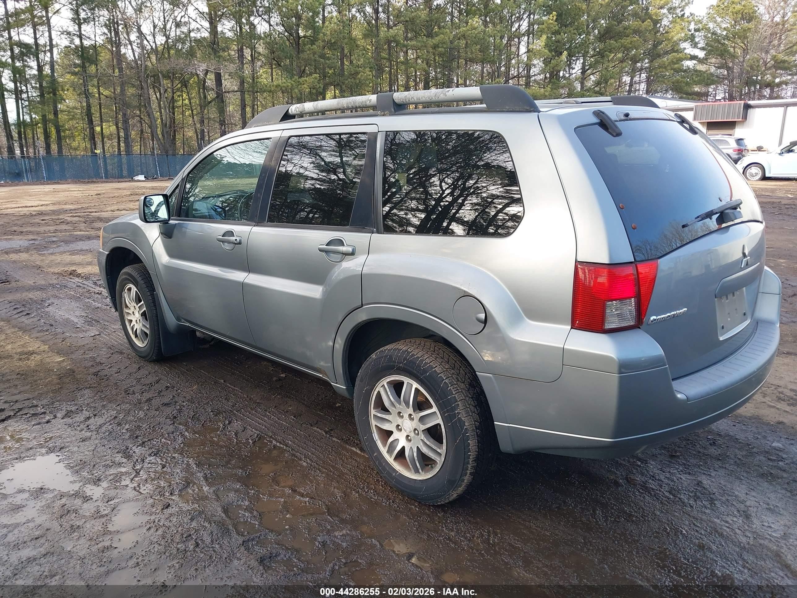 2007 Mitsubishi Endeavor Se Light Blue vin: 4A4MM31S77E053713