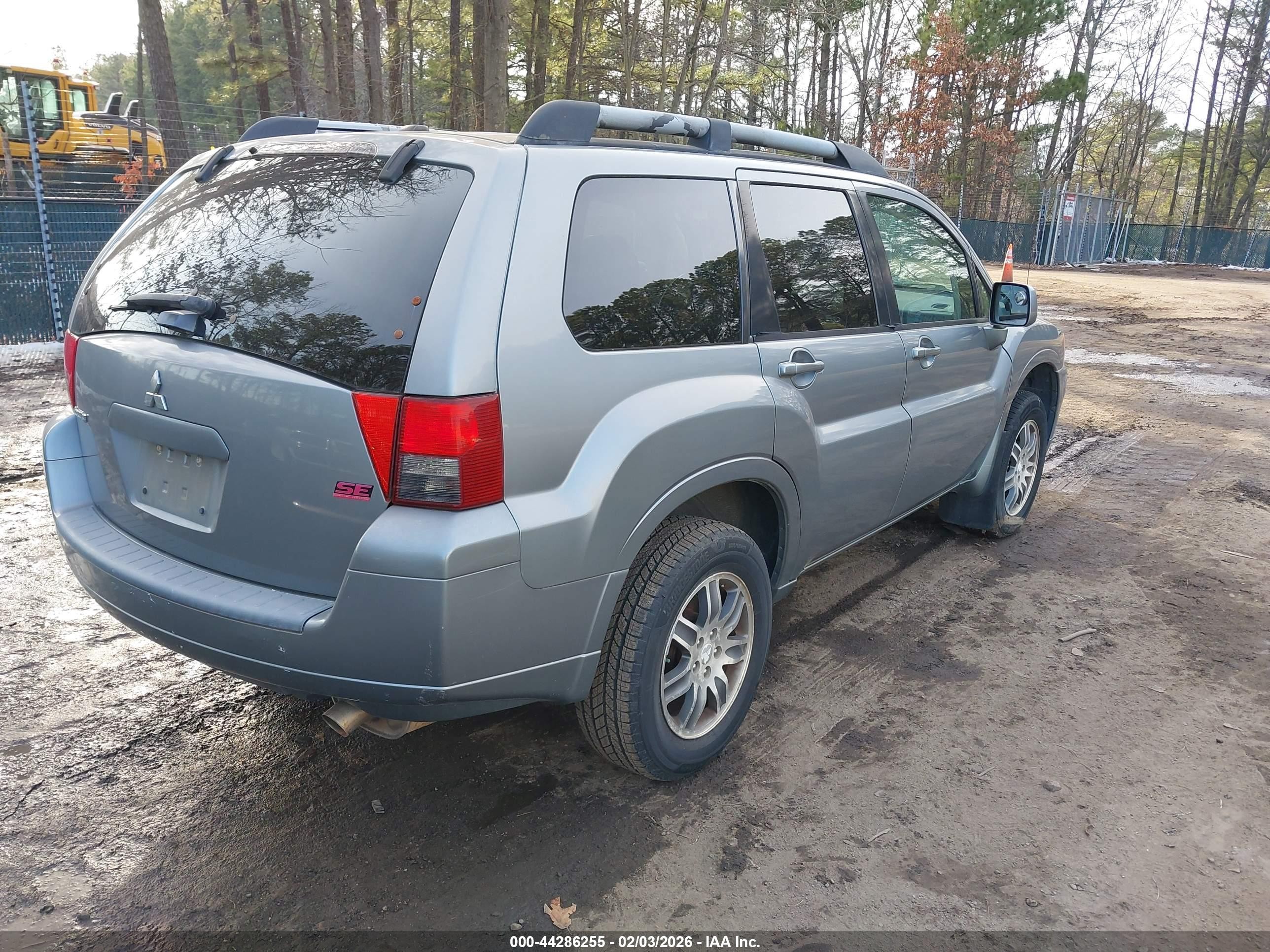 2007 Mitsubishi Endeavor Se Light Blue vin: 4A4MM31S77E053713