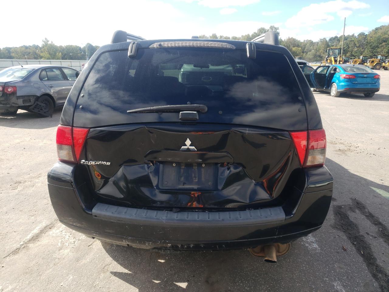 2007 Mitsubishi Endeavor Se Black vin: 4A4MM31S77E077039