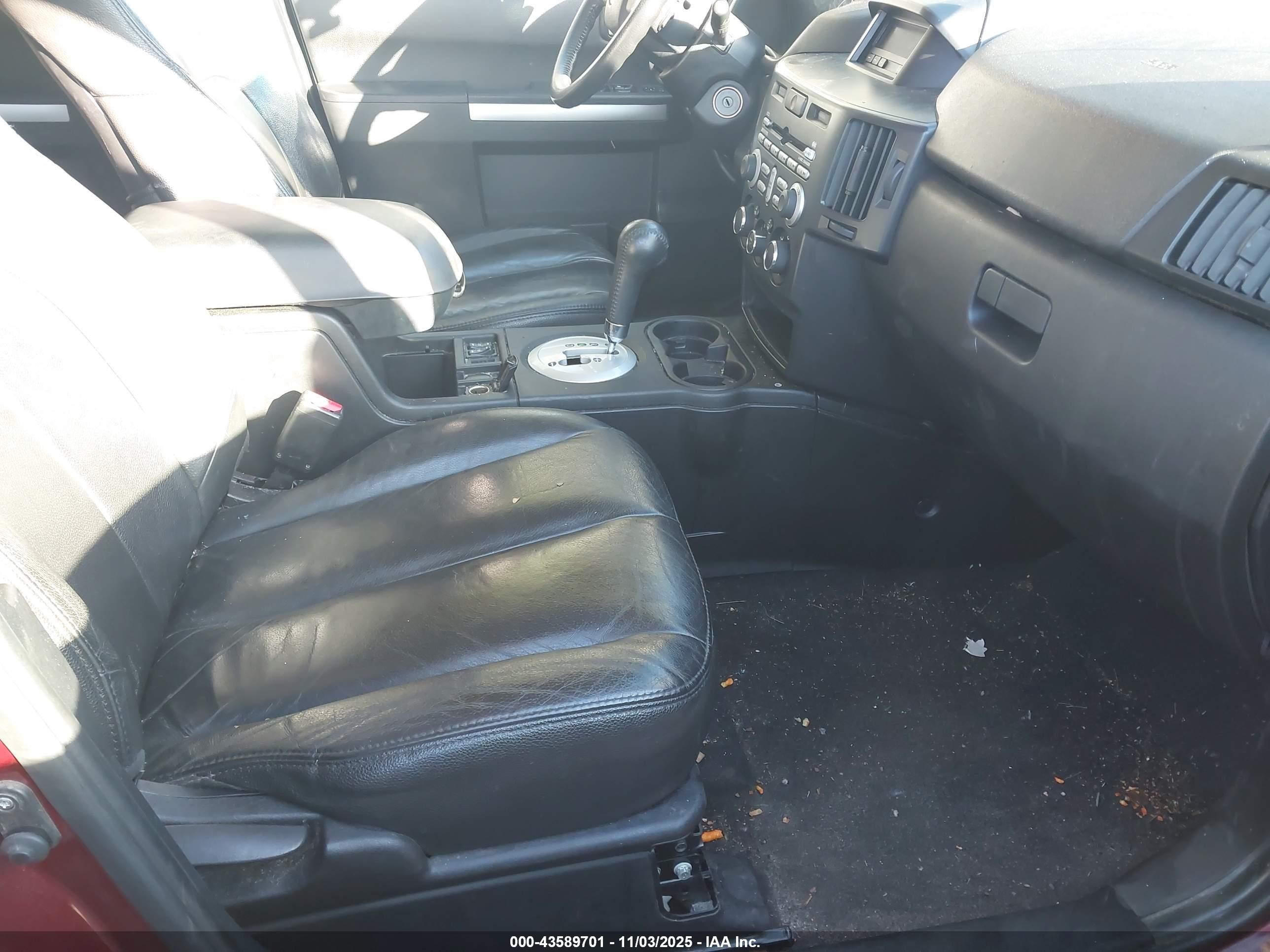 2007 Mitsubishi Endeavor Se Красный vin: 4A4MM31S97E077947