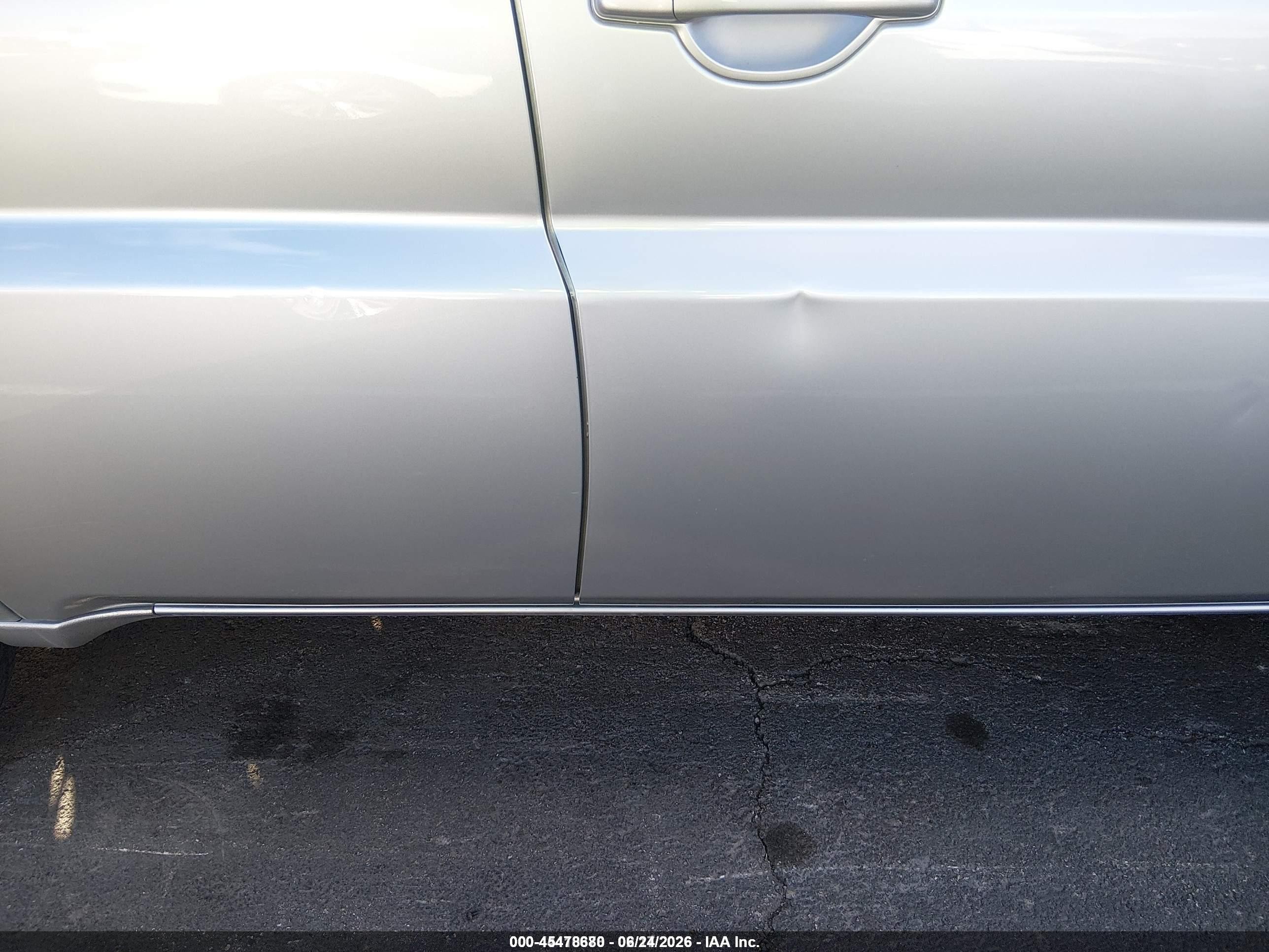 2008 Mitsubishi Endeavor Se Silver vin: 4A4MM31S98E040222