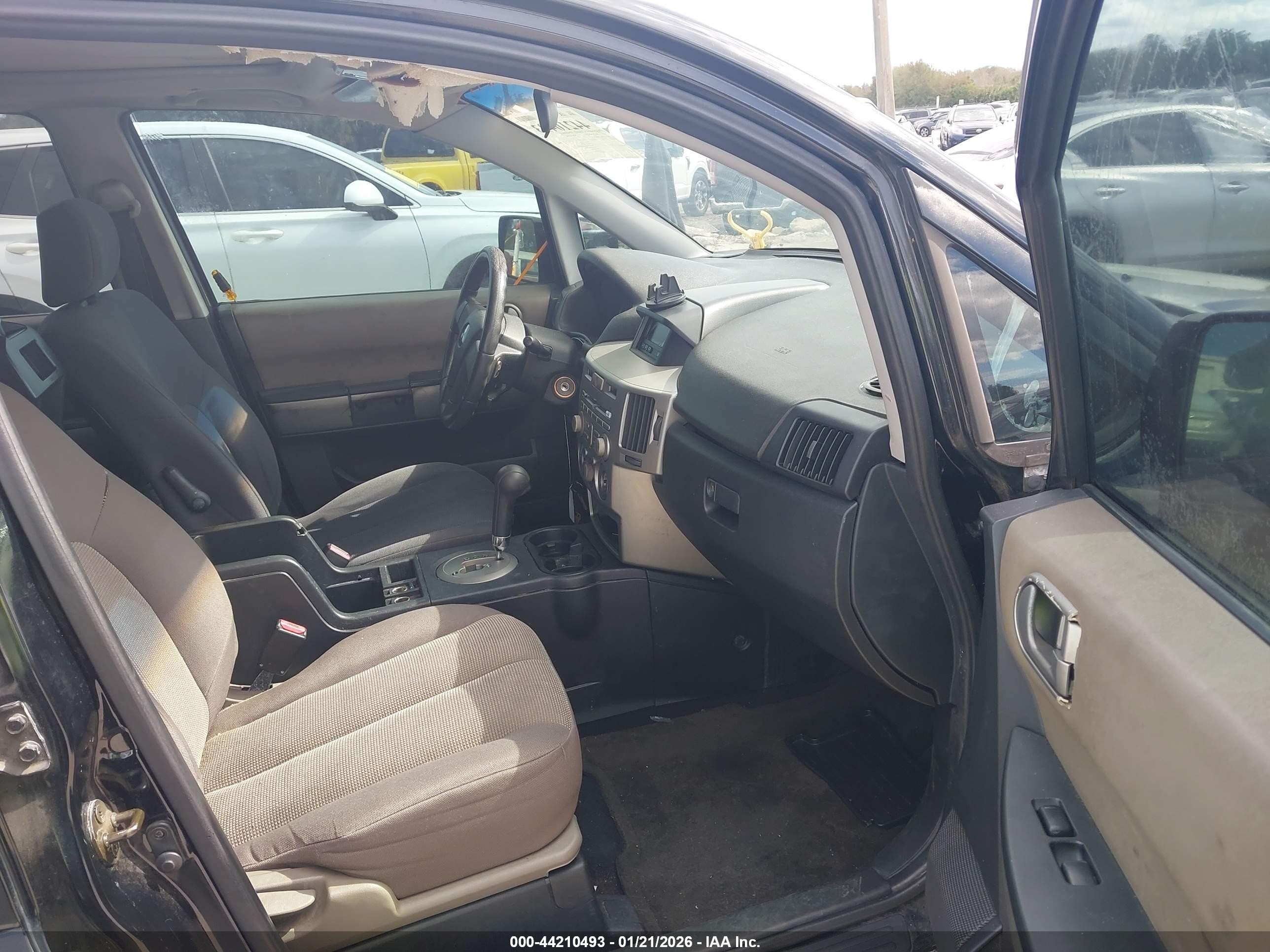 2004 Mitsubishi Endeavor Xls Black vin: 4A4MM31SX4E019552