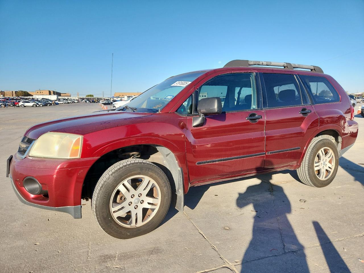 2006 Mitsubishi Endeavor Ls Бордовый vin: 4A4MM31SX6E053817