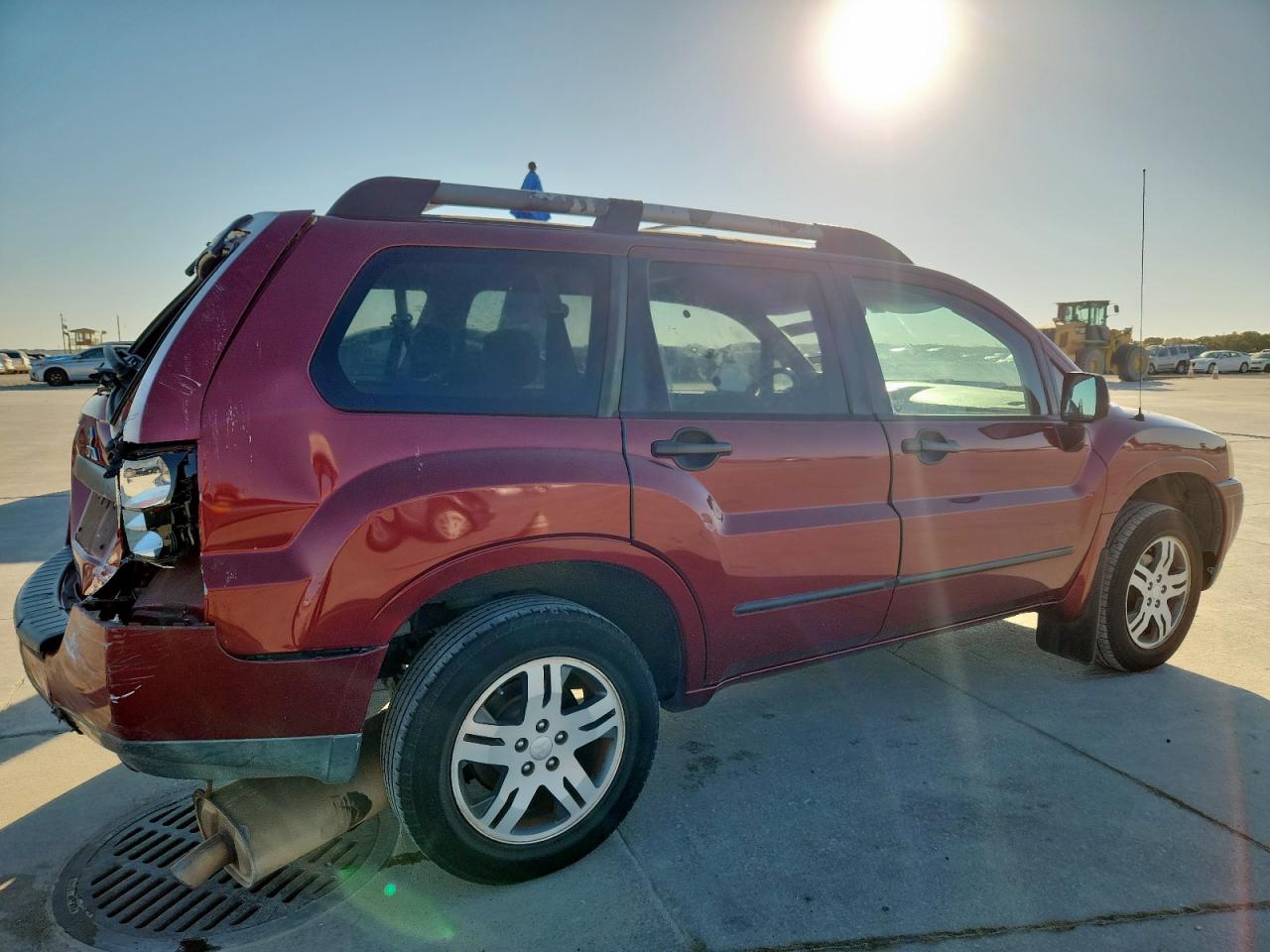 2006 Mitsubishi Endeavor Ls Бордовый vin: 4A4MM31SX6E053817
