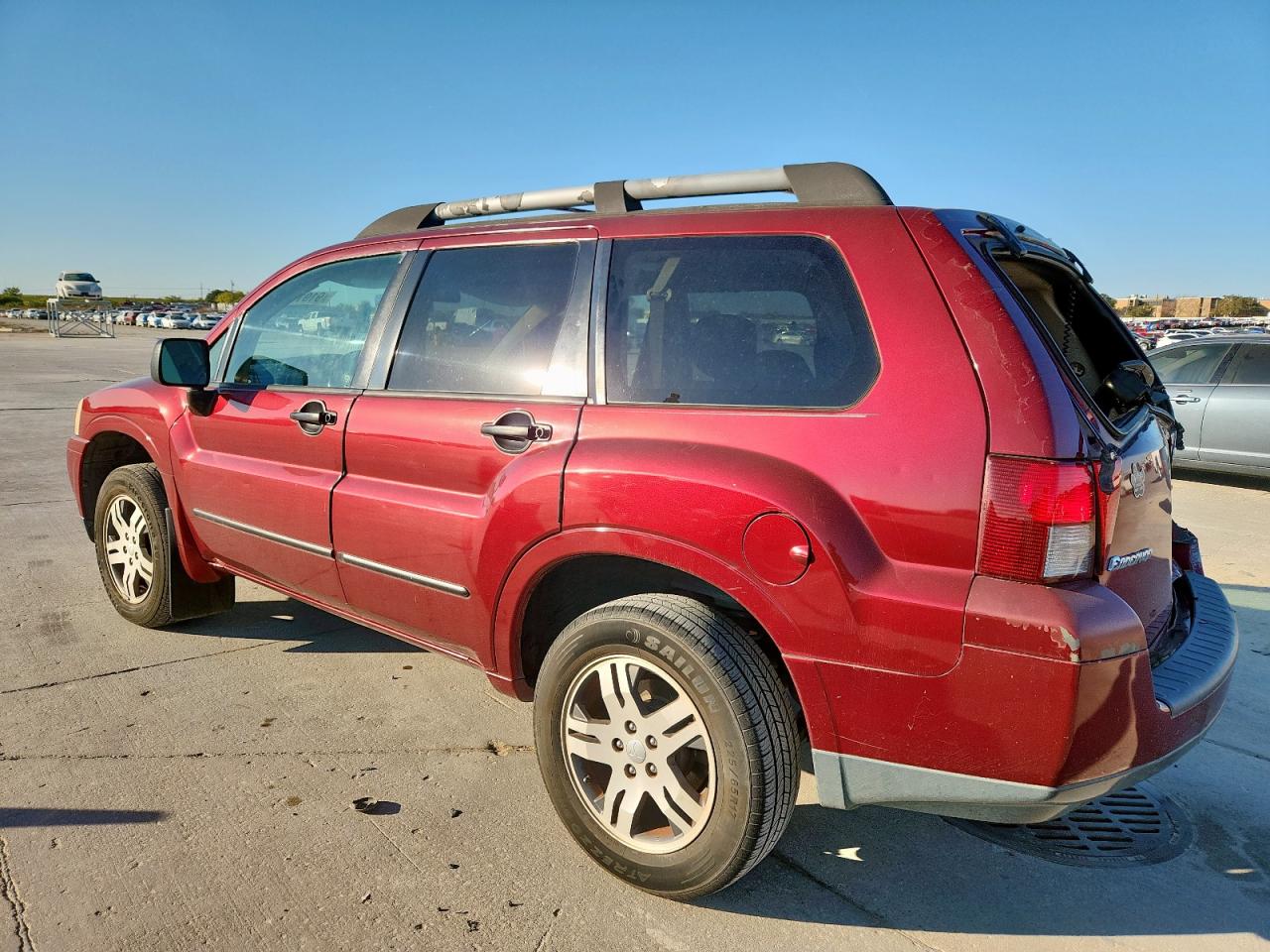 2006 Mitsubishi Endeavor Ls Бордовый vin: 4A4MM31SX6E053817