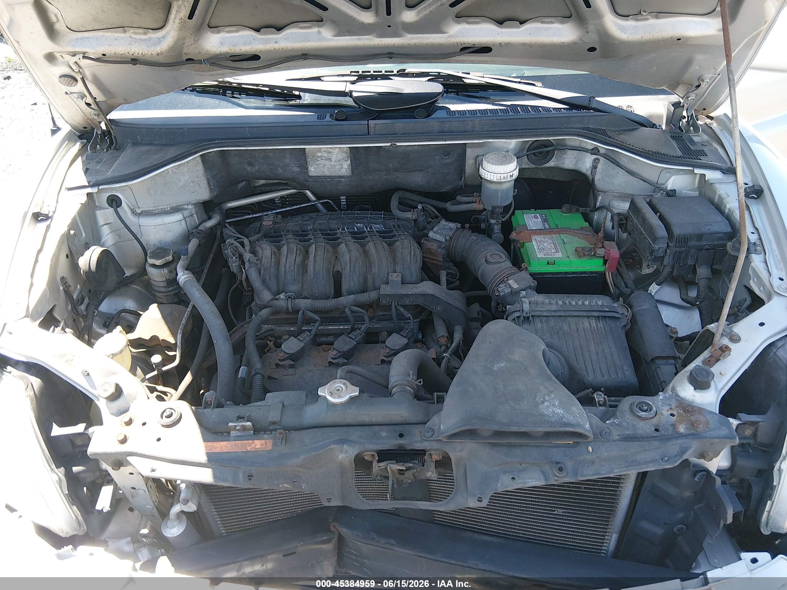 2008 Mitsubishi Endeavor Se Silver vin: 4A4MM31SX8E011330