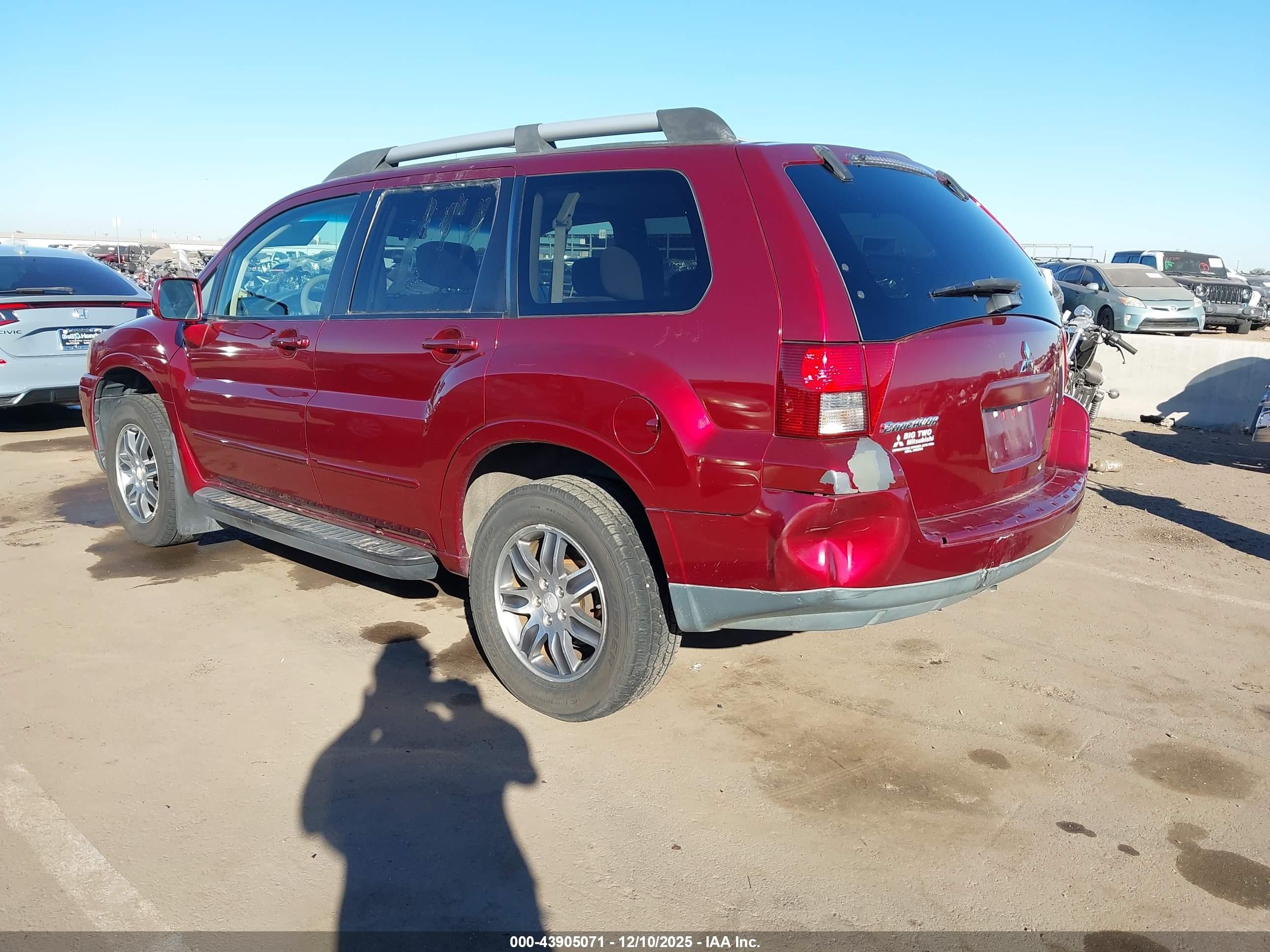2006 Mitsubishi Endeavor Limited Burgundy vin: 4A4MM41S26E057737