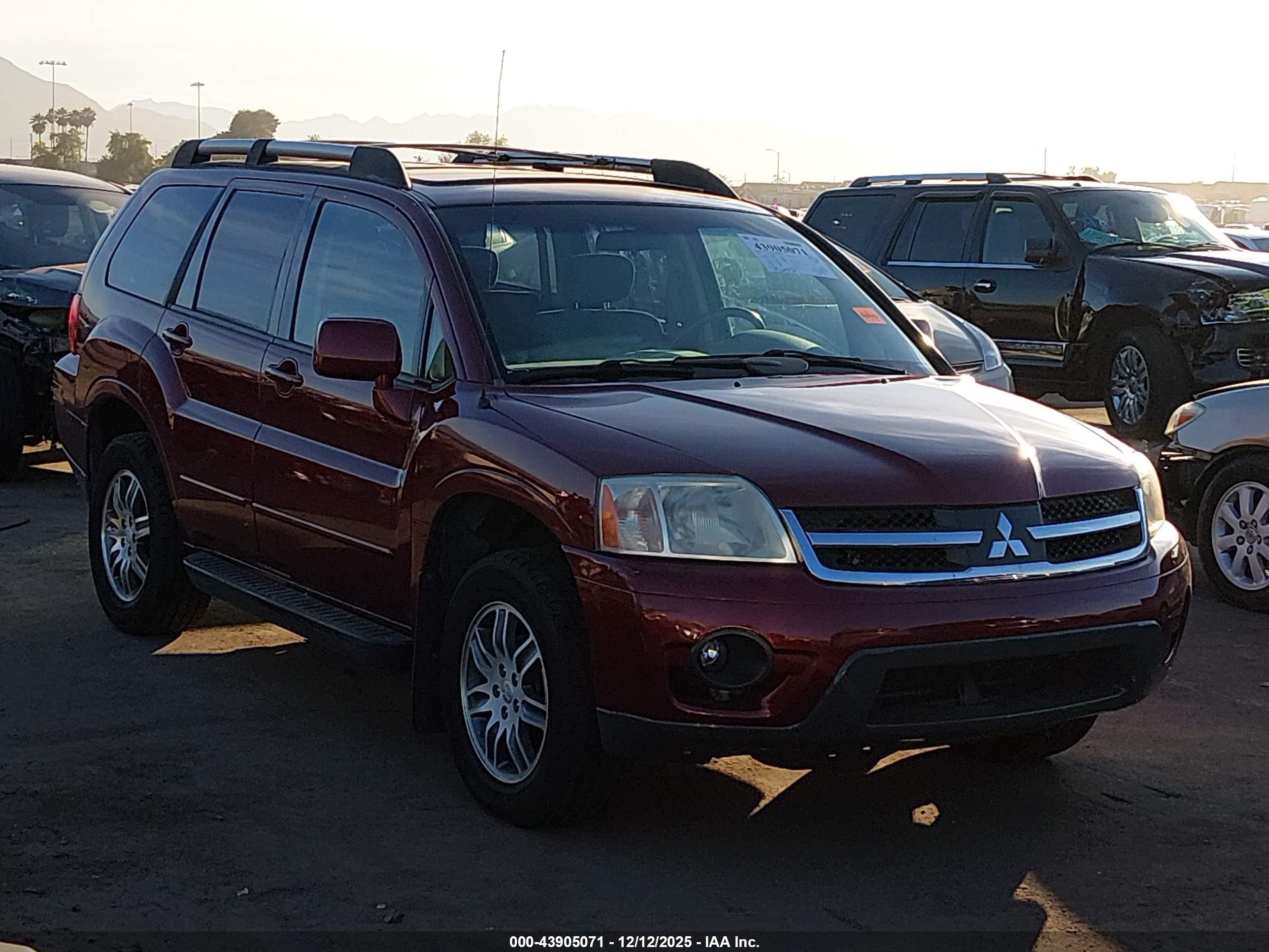2006 Mitsubishi Endeavor Limited Burgundy vin: 4A4MM41S26E057737