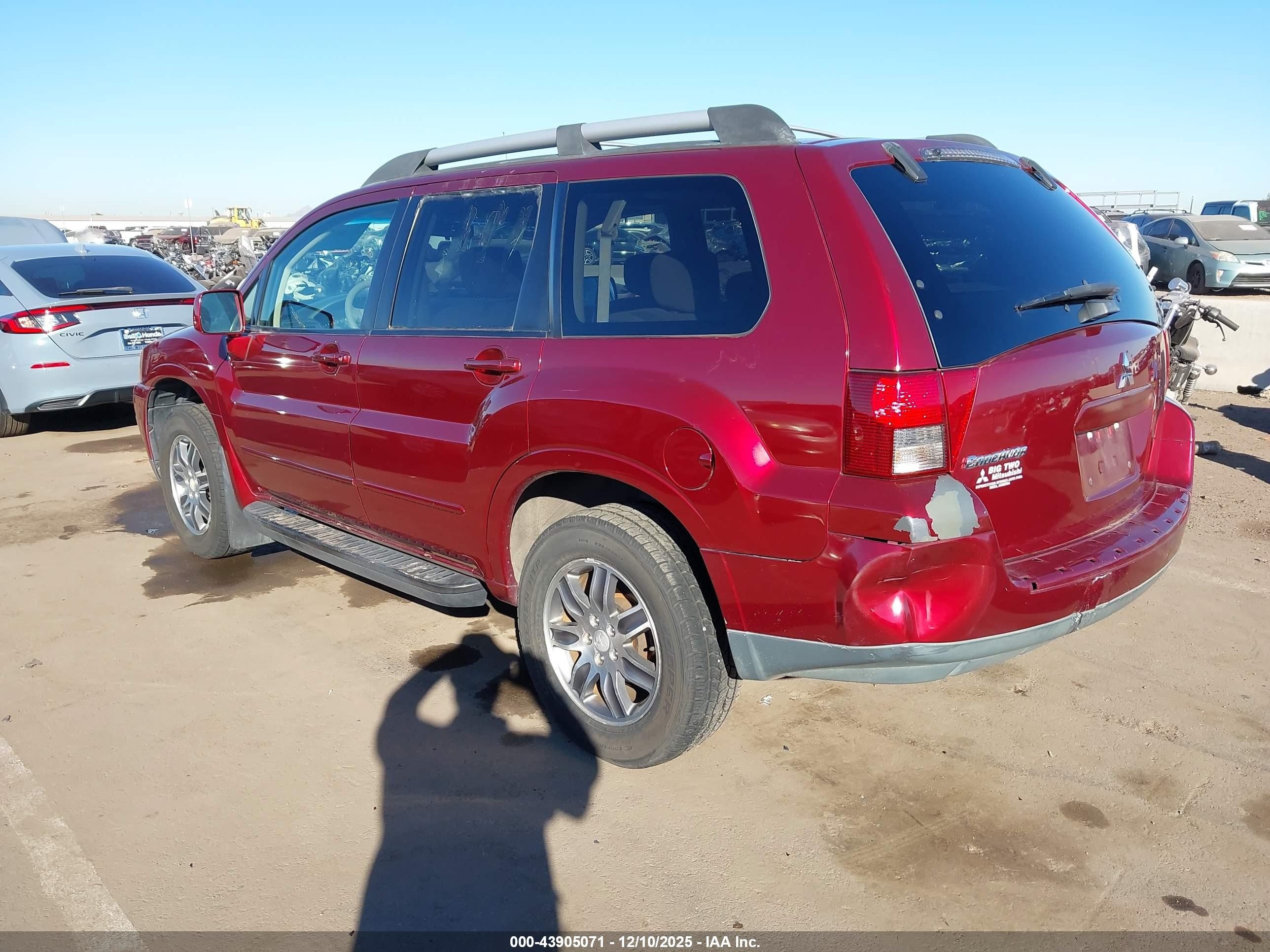 2006 Mitsubishi Endeavor Limited Burgundy vin: 4A4MM41S26E057737
