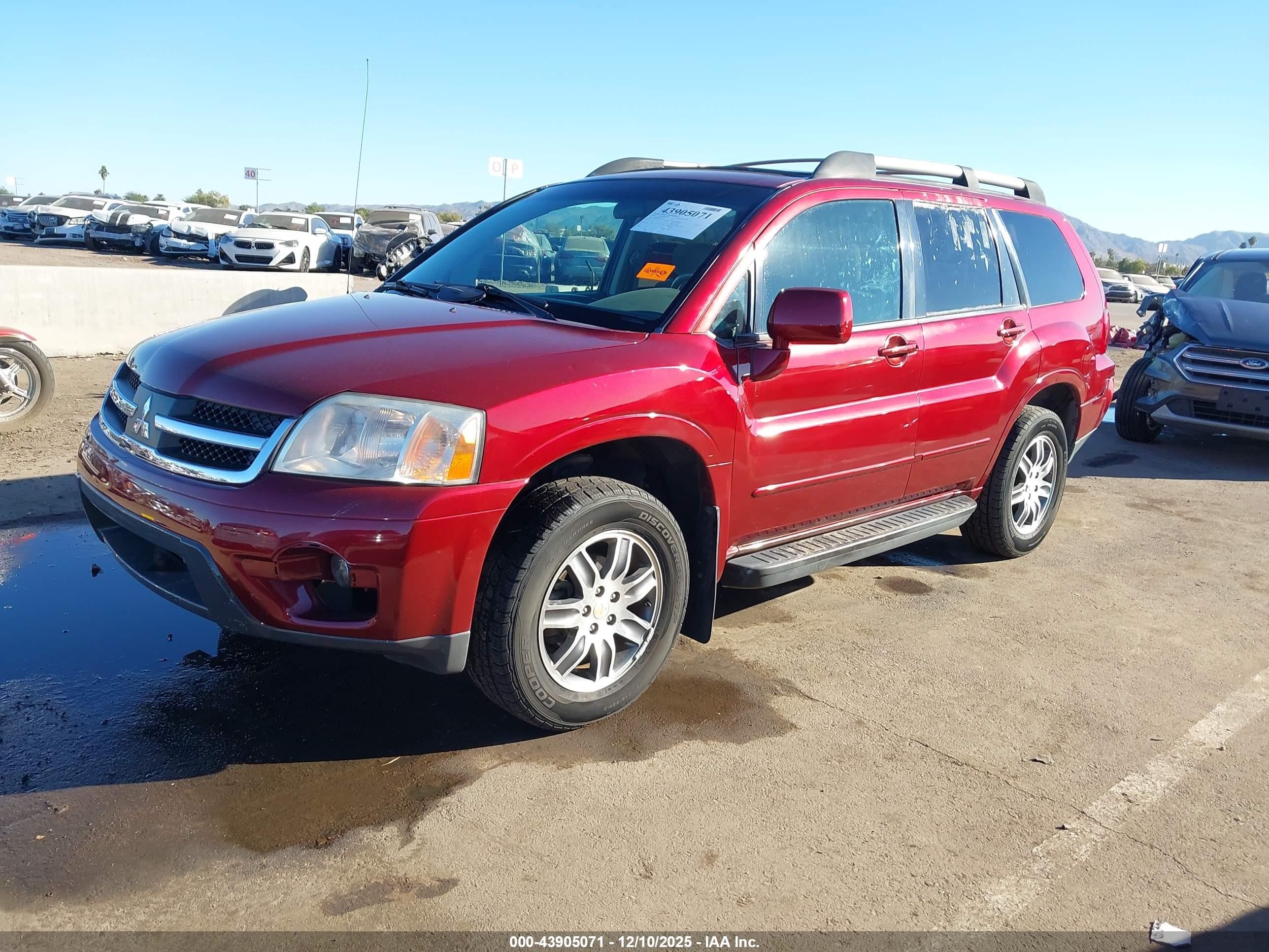 2006 Mitsubishi Endeavor Limited Burgundy vin: 4A4MM41S26E057737