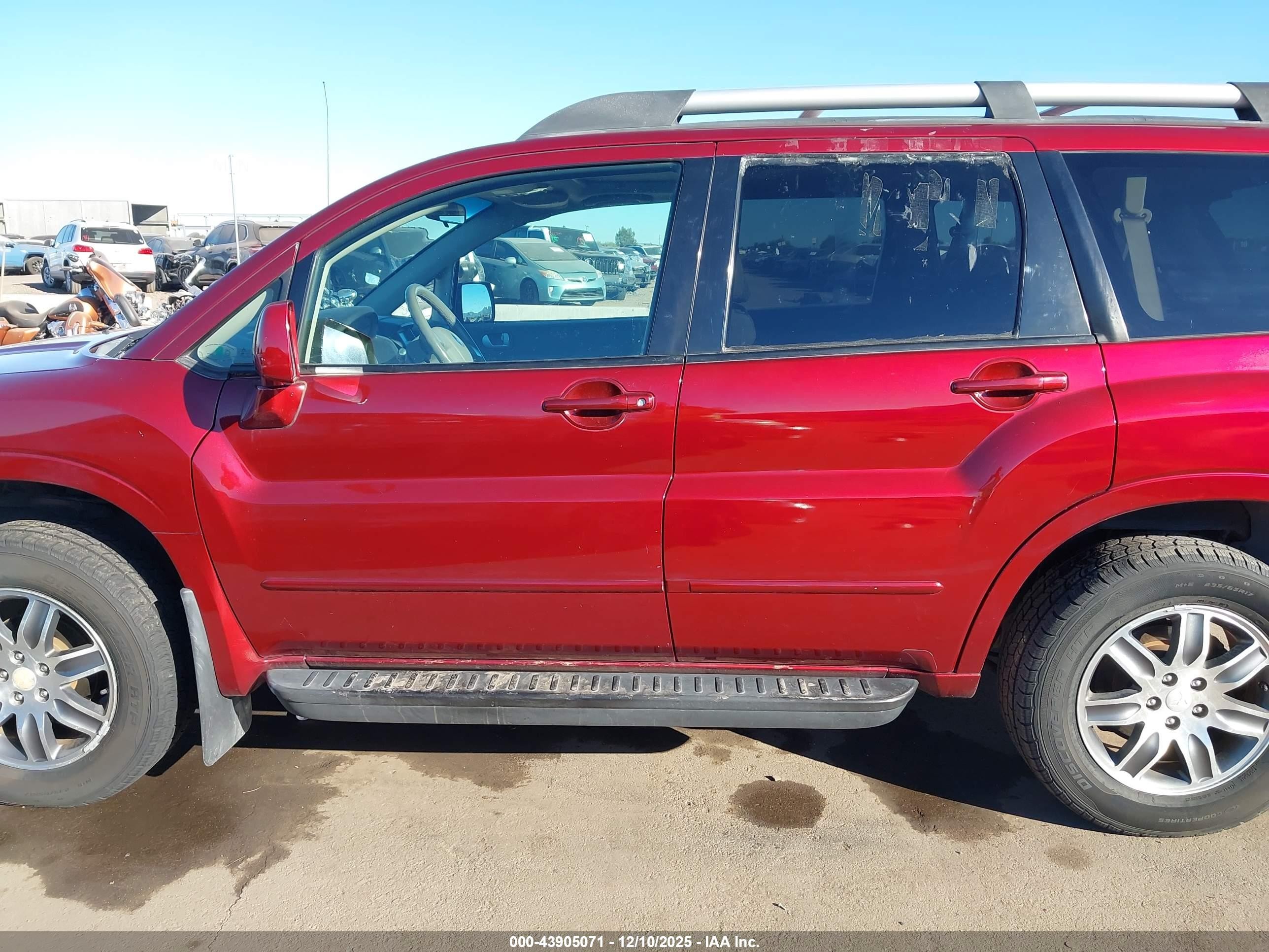 2006 Mitsubishi Endeavor Limited Burgundy vin: 4A4MM41S26E057737