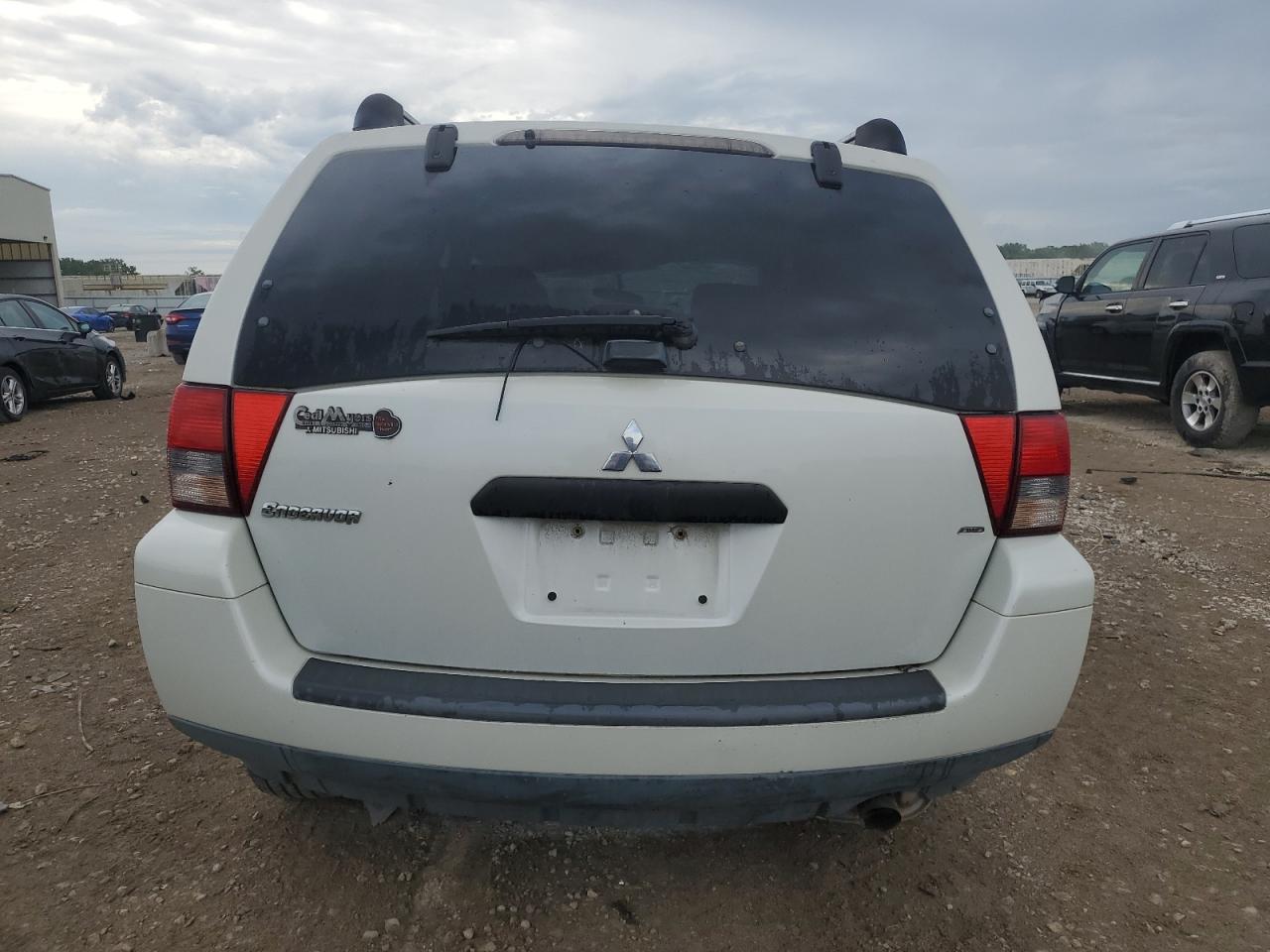 2006 Mitsubishi Endeavor Ls Белый vin: 4A4MN21S06E051999