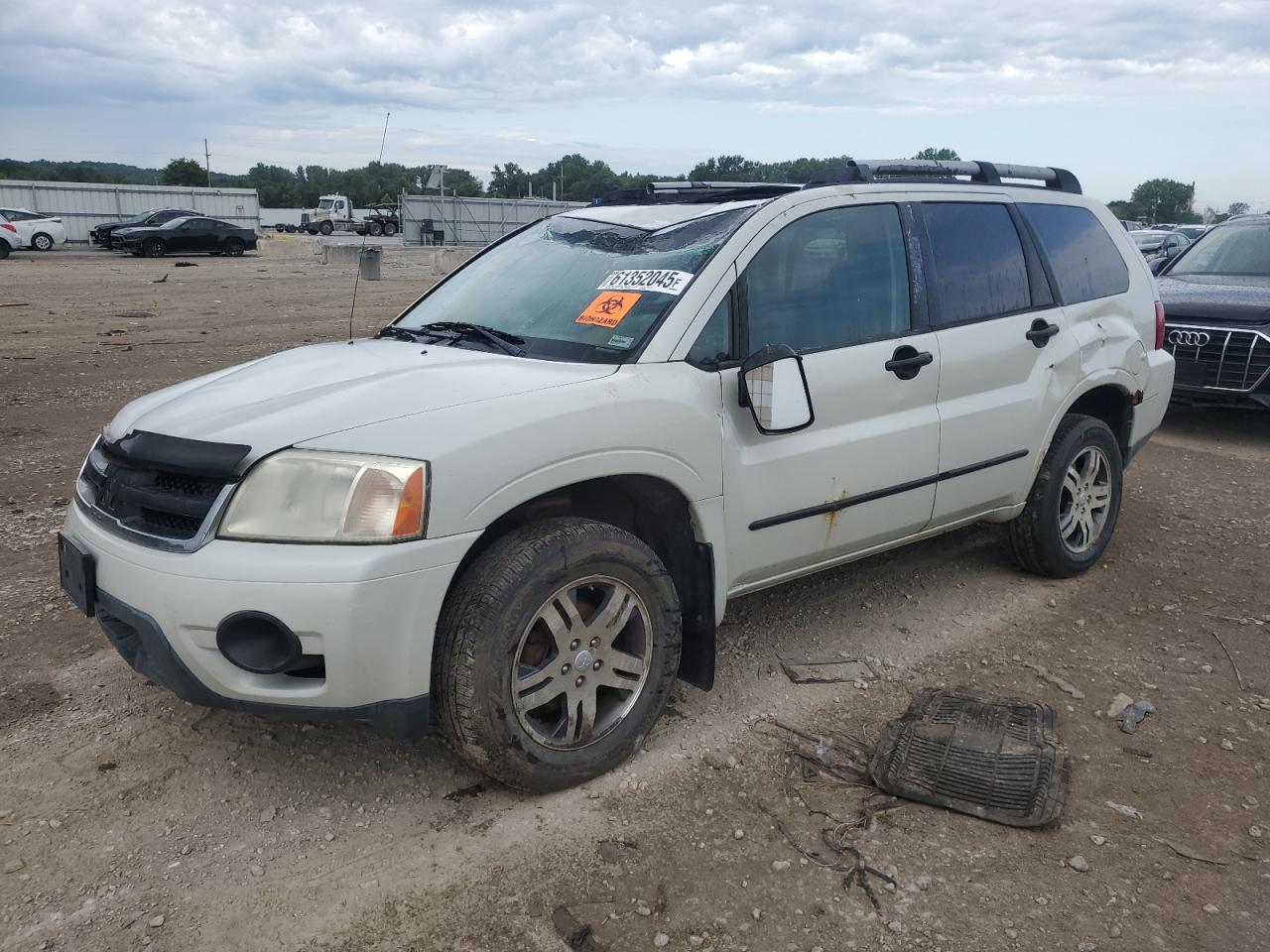 2006 Mitsubishi Endeavor Ls Белый vin: 4A4MN21S06E051999