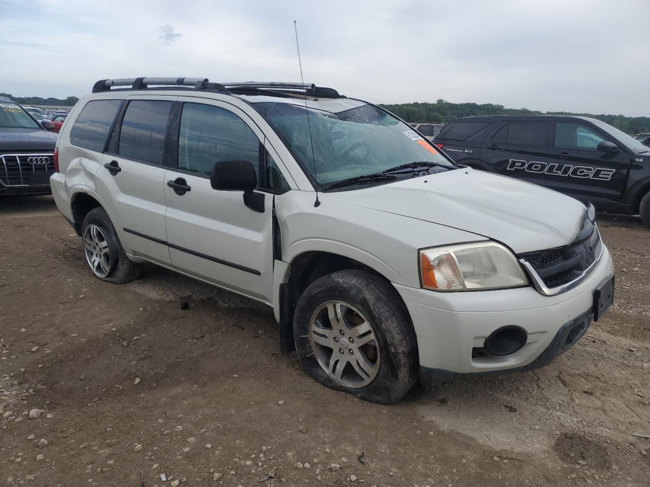 2006 Mitsubishi Endeavor Ls Белый vin: 4A4MN21S06E051999