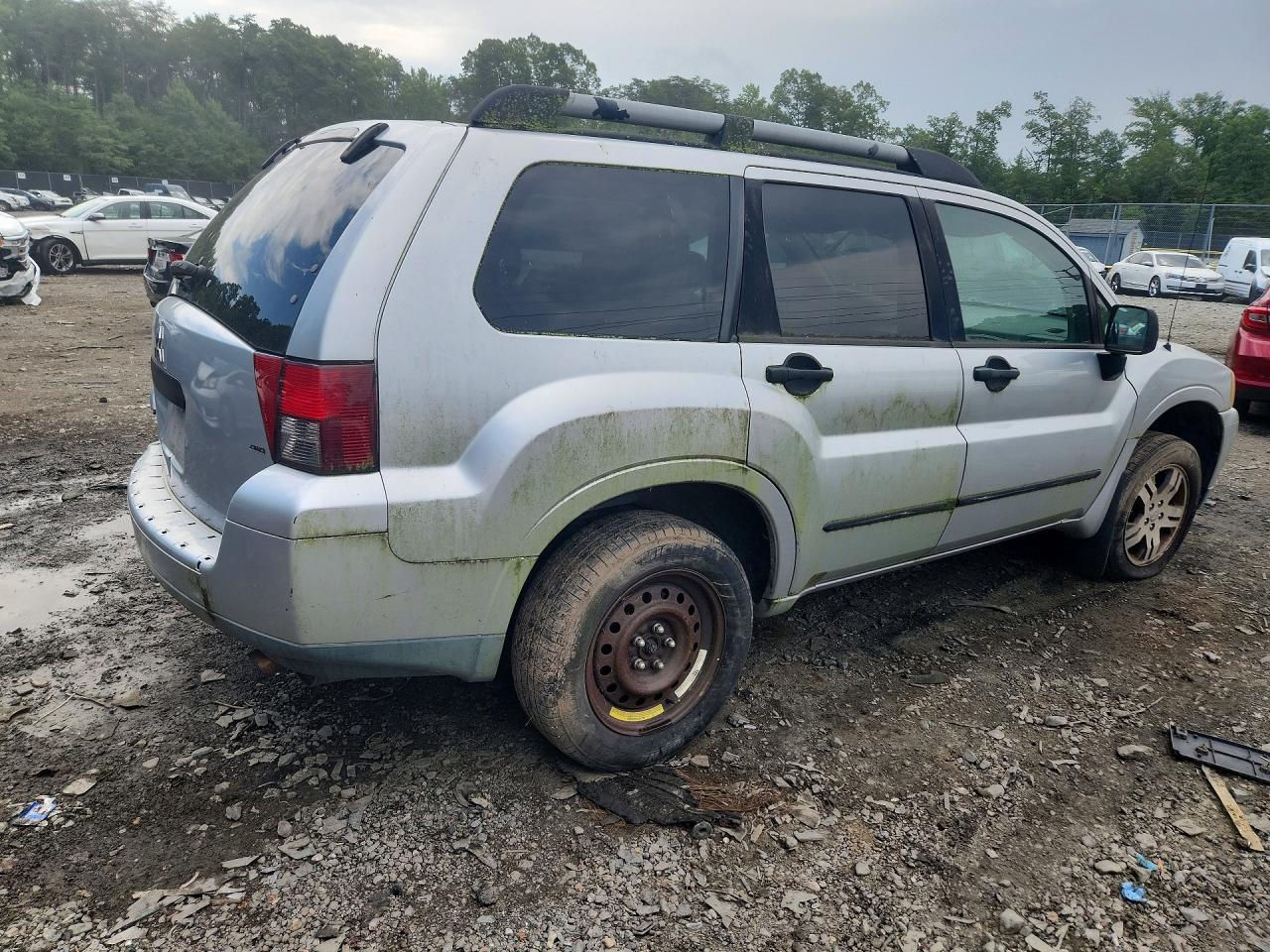 2006 Mitsubishi Endeavor Ls Silver vin: 4A4MN21S06E073047