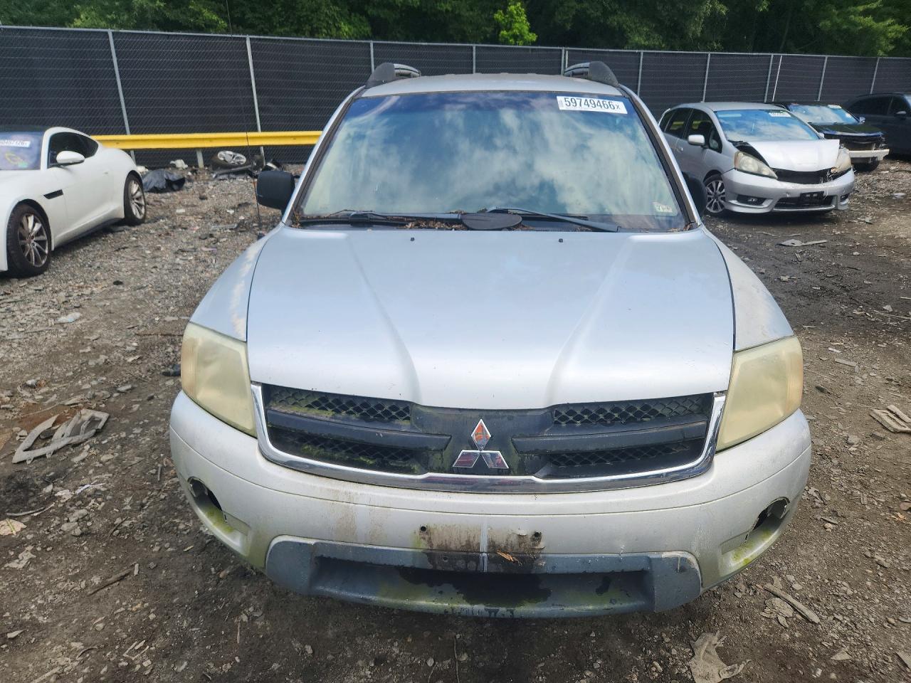 2006 Mitsubishi Endeavor Ls Silver vin: 4A4MN21S06E073047
