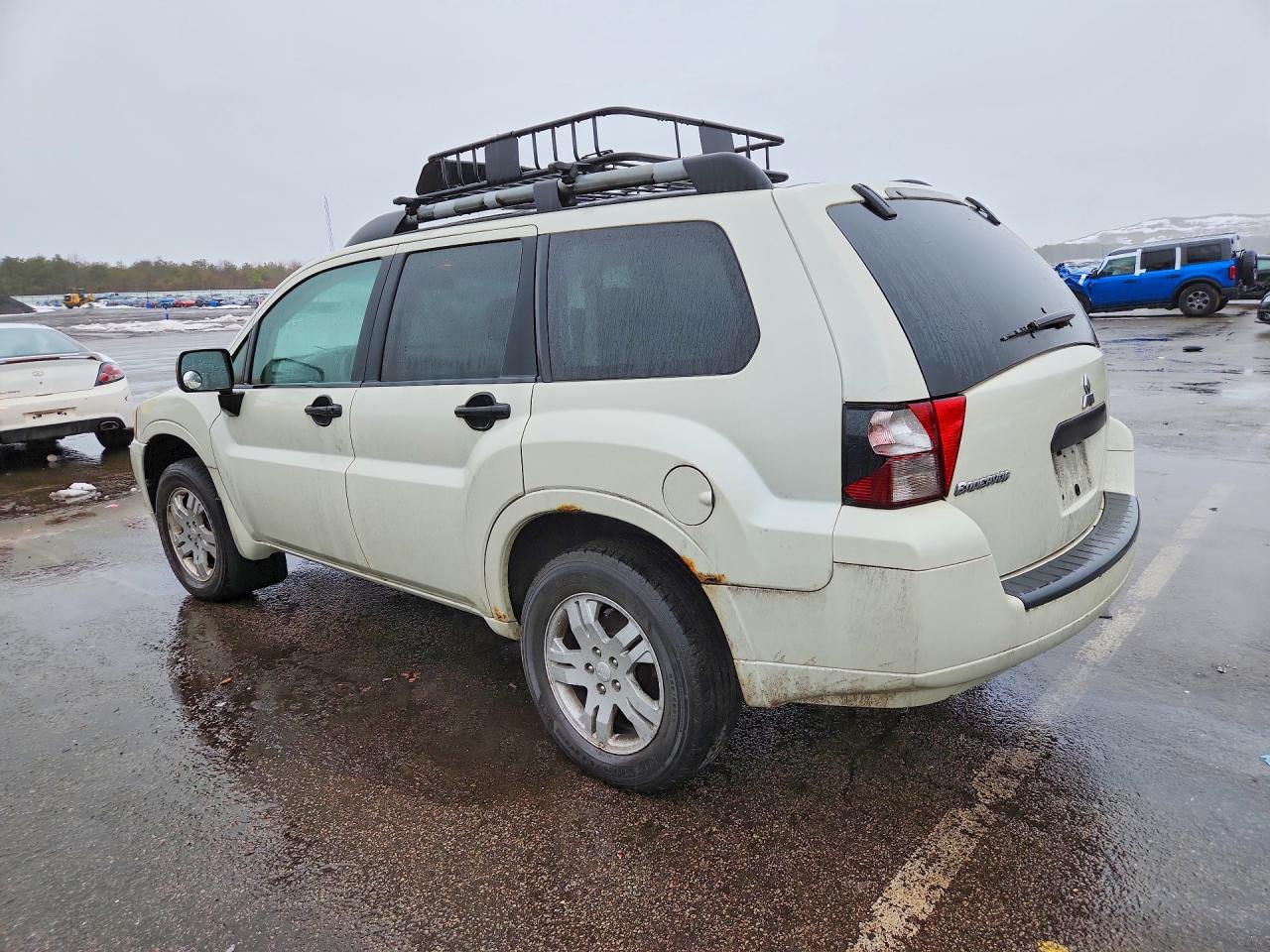 2007 Mitsubishi Endeavor Ls Белый vin: 4A4MN21S07E075298