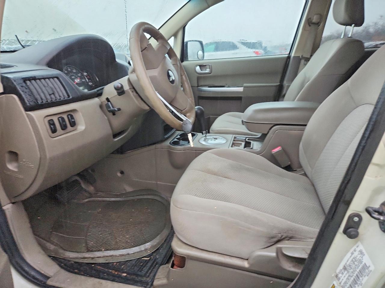 2007 Mitsubishi Endeavor Ls Белый vin: 4A4MN21S07E075298