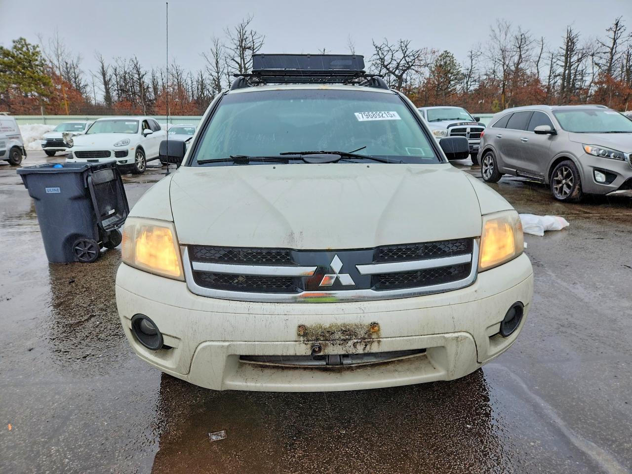 2007 Mitsubishi Endeavor Ls Белый vin: 4A4MN21S07E075298