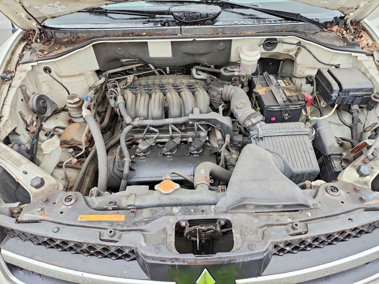 2007 Mitsubishi Endeavor Ls Белый vin: 4A4MN21S07E075298