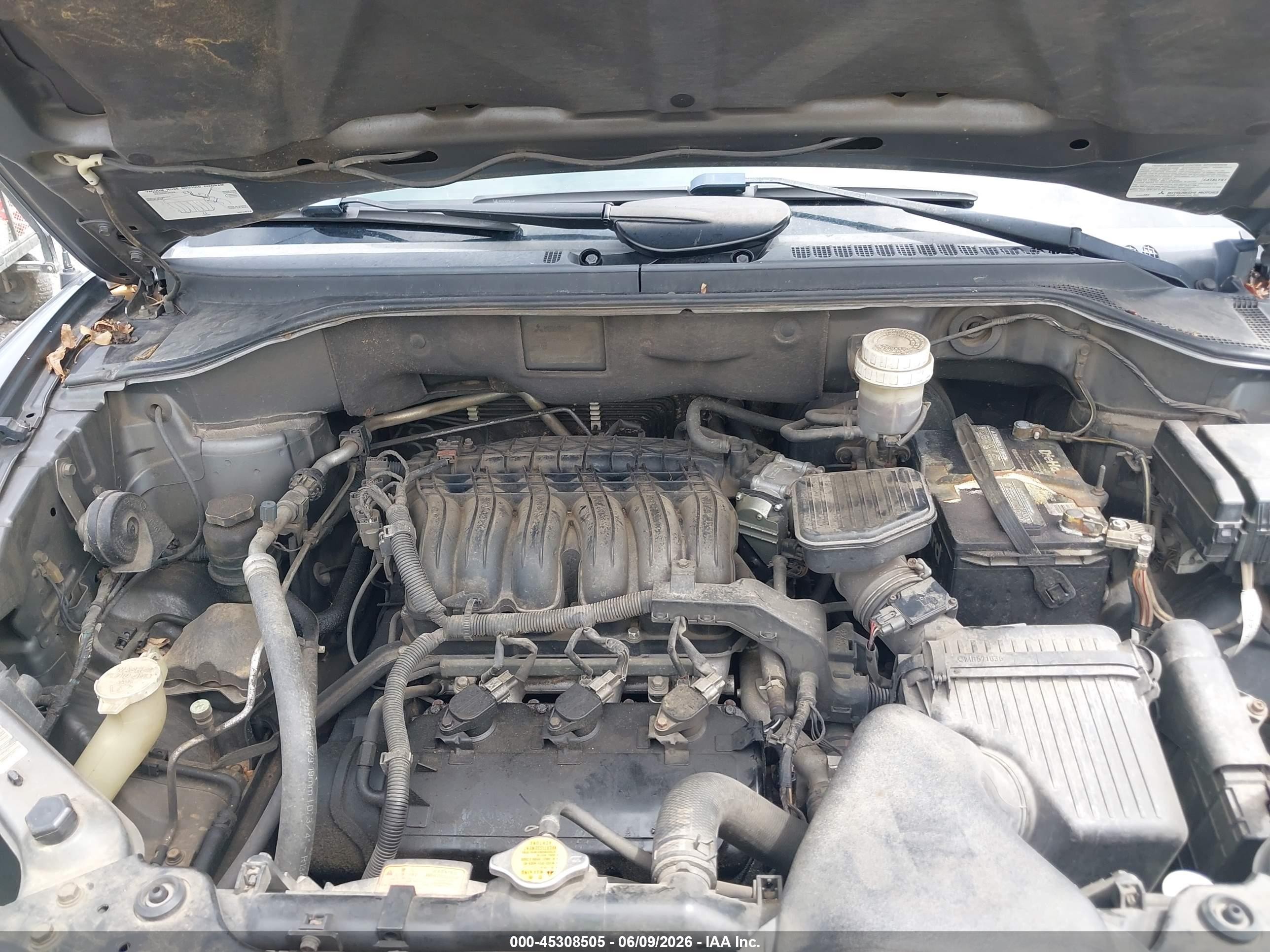 2006 Mitsubishi Endeavor Ls Gray vin: 4A4MN21S26E041278