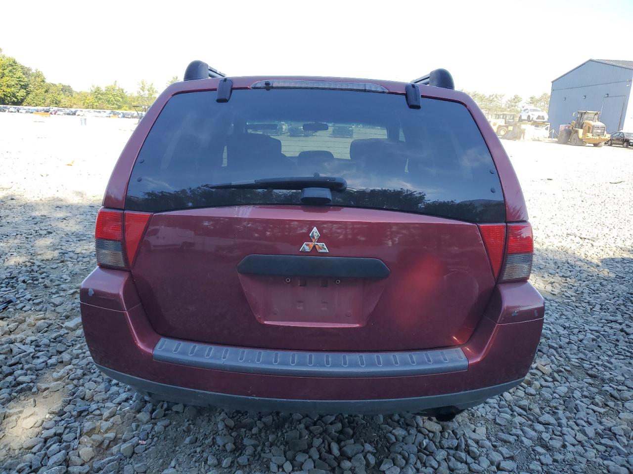 2006 Mitsubishi Endeavor Ls Burgundy vin: 4A4MN21S26E064527