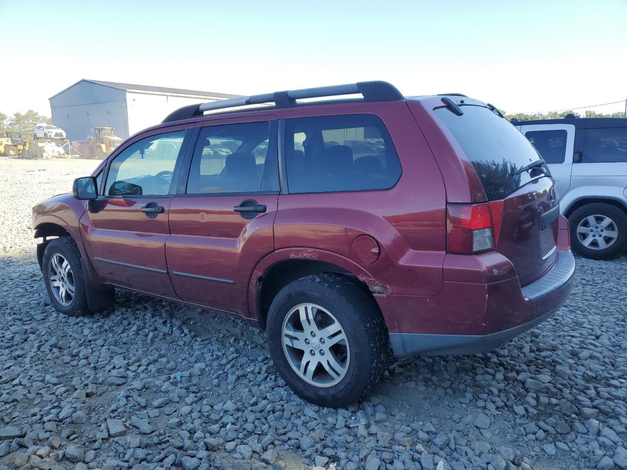 2006 Mitsubishi Endeavor Ls Burgundy vin: 4A4MN21S26E064527
