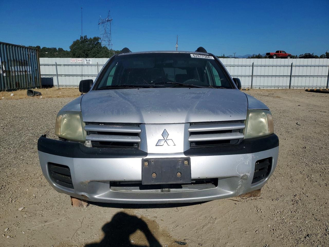 2005 Mitsubishi Endeavor Ls Silver vin: 4A4MN21S35E069637
