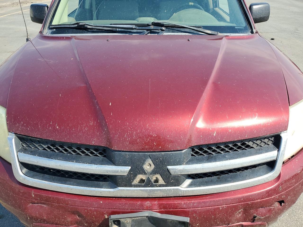 2007 Mitsubishi Endeavor Ls Red vin: 4A4MN21S37E042912