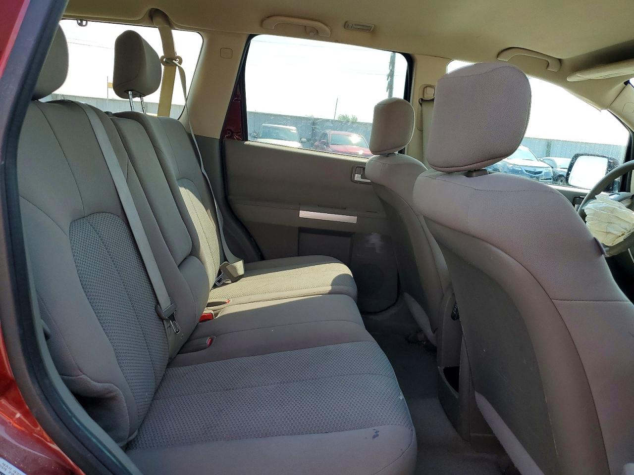2007 Mitsubishi Endeavor Ls Red vin: 4A4MN21S37E042912