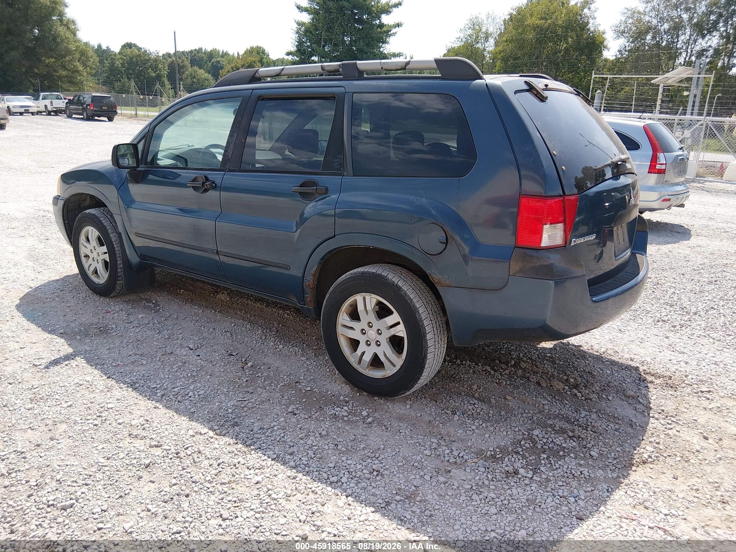 2005 Mitsubishi Endeavor Ls Gray vin: 4A4MN21S55E010444