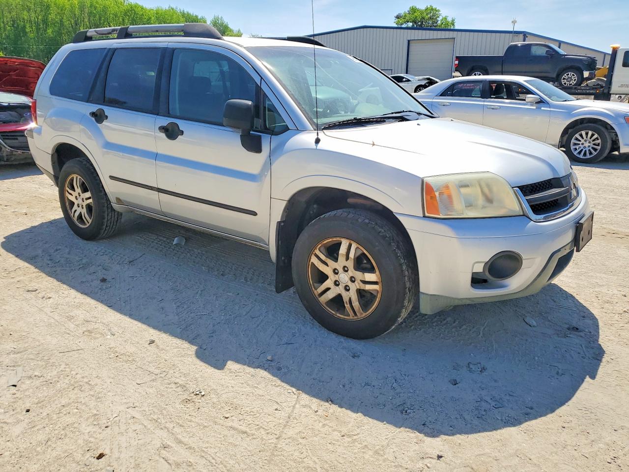 2006 Mitsubishi Endeavor Ls Серебряный vin: 4A4MN21S56E074629