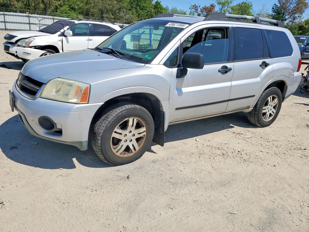 2006 Mitsubishi Endeavor Ls Серебряный vin: 4A4MN21S56E074629