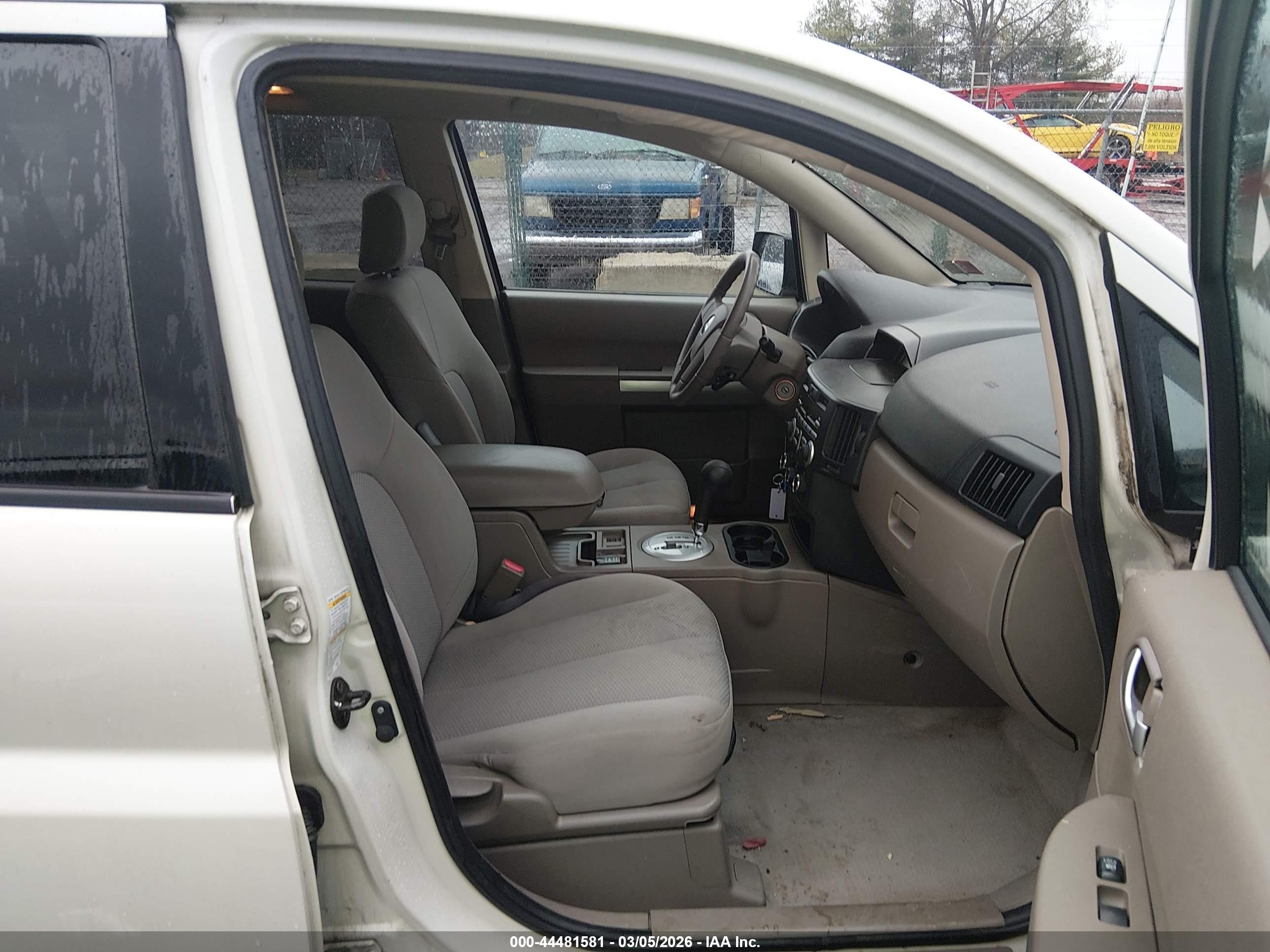 2007 Mitsubishi Endeavor Ls Белый vin: 4A4MN21S57E035640