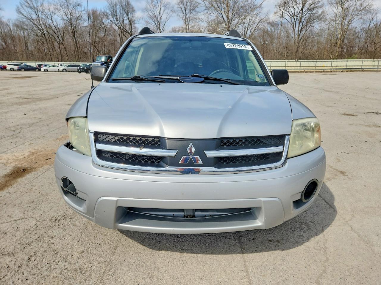 2007 Mitsubishi Endeavor Ls Серебряный vin: 4A4MN21S57E049926