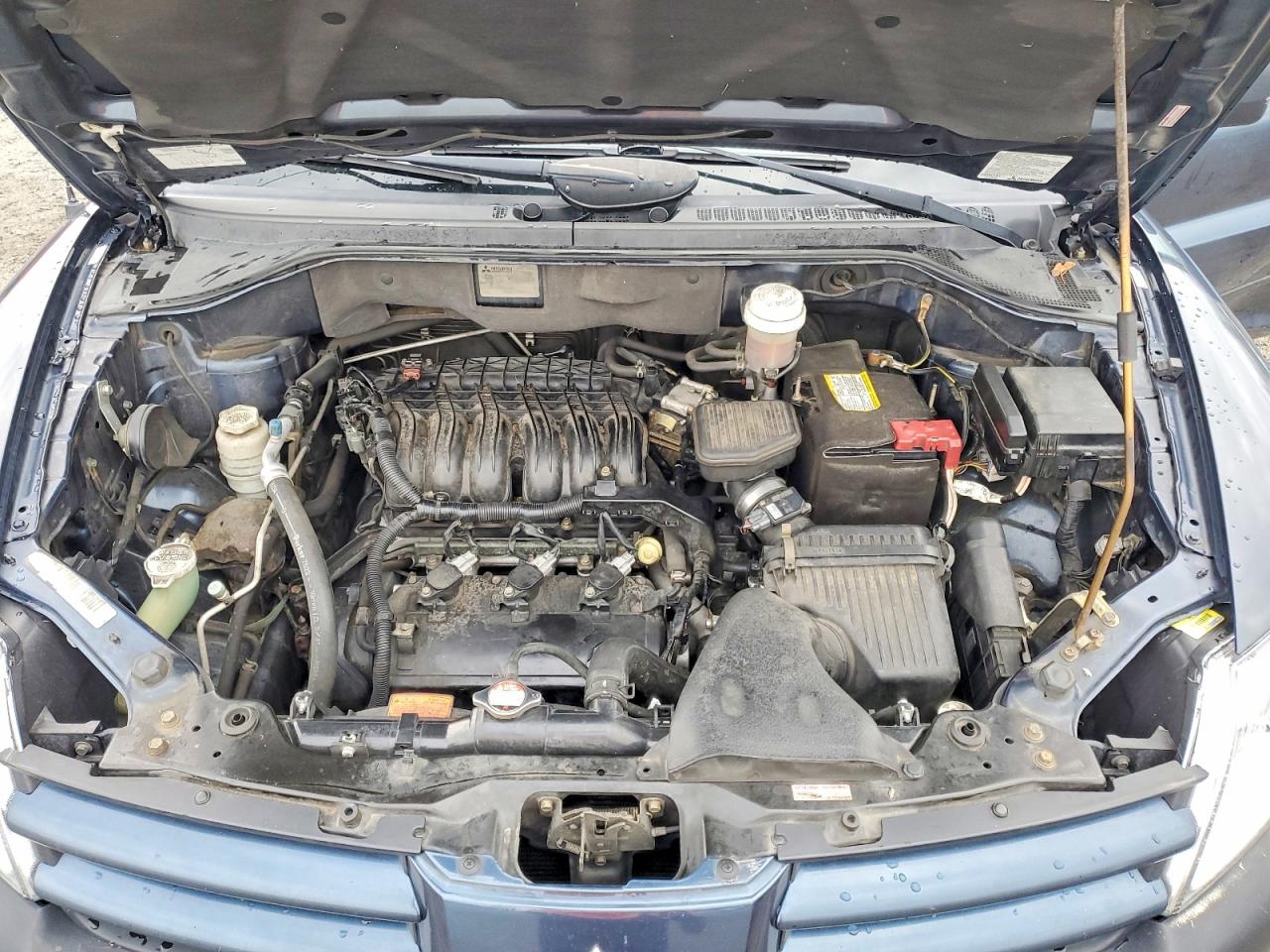2004 Mitsubishi Endeavor Ls Blue vin: 4A4MN21S74E004529