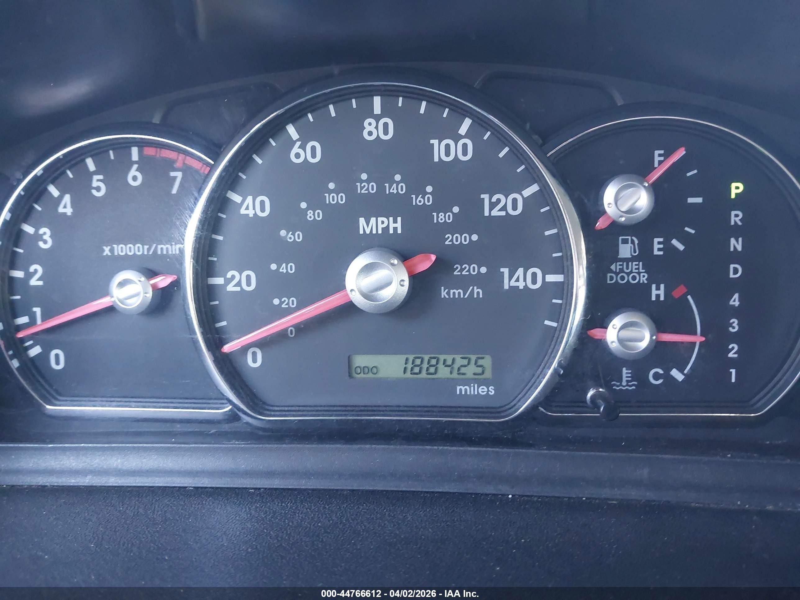 2007 Mitsubishi Endeavor Ls Red vin: 4A4MN21S77E033470
