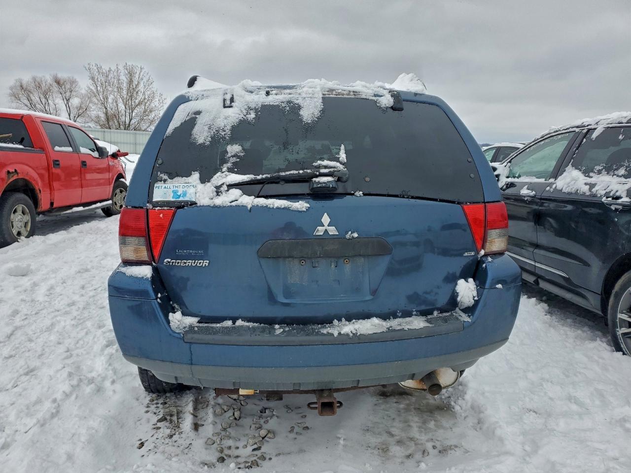 2006 Mitsubishi Endeavor Ls Синий vin: 4A4MN21S86E047506